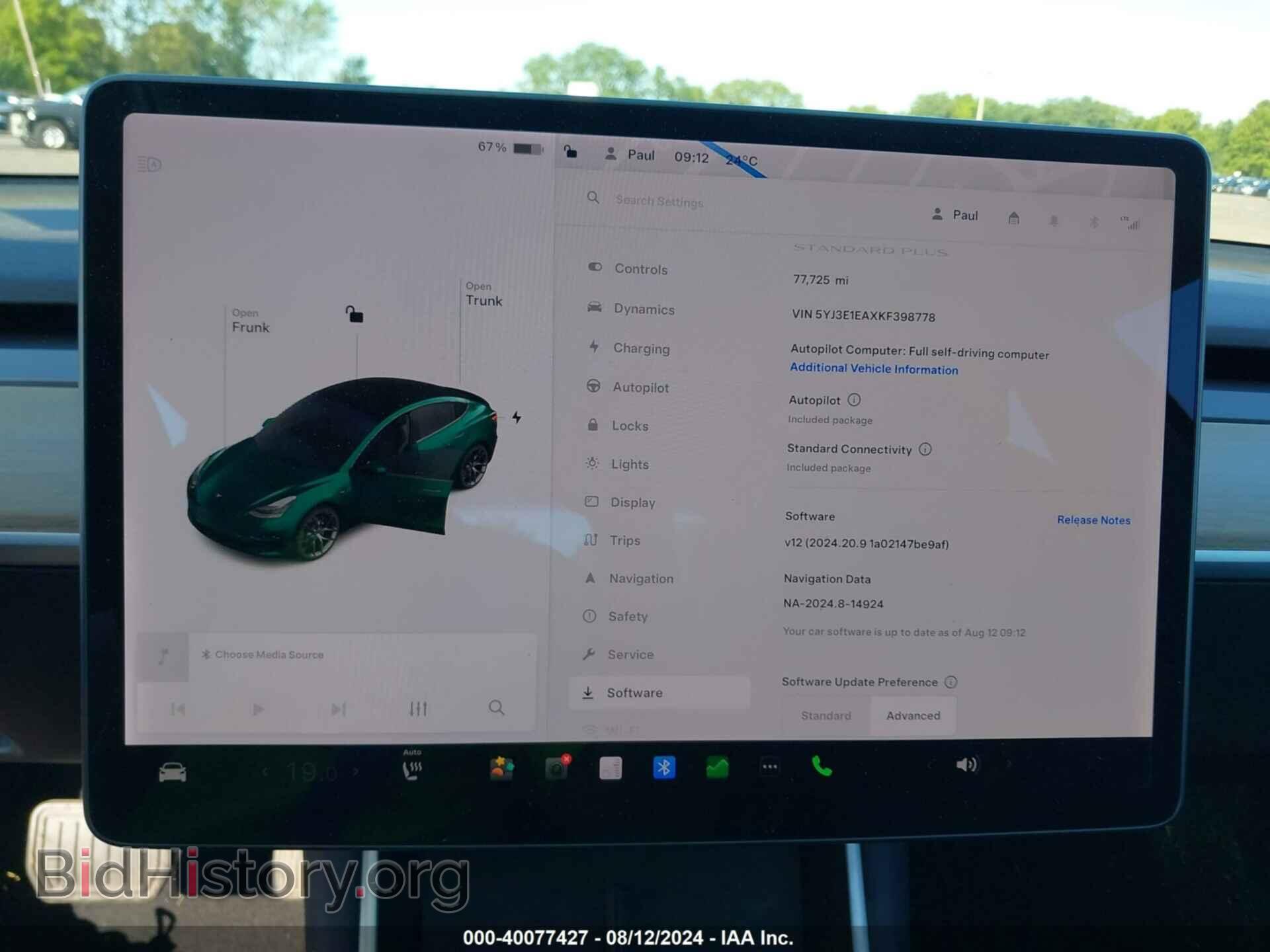 2019 TESLA MODEL 3 - VIN: 5YJ3E1EAXKF398778 - Фото 18