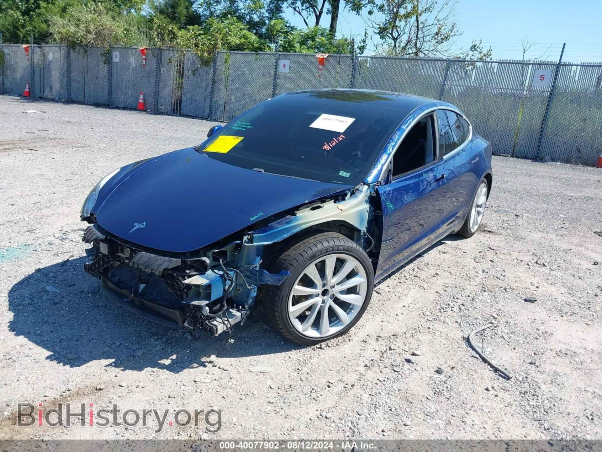 2019 TESLA MODEL 3 - VIN: 5YJ3E1EA6KF402308 - Фото 2