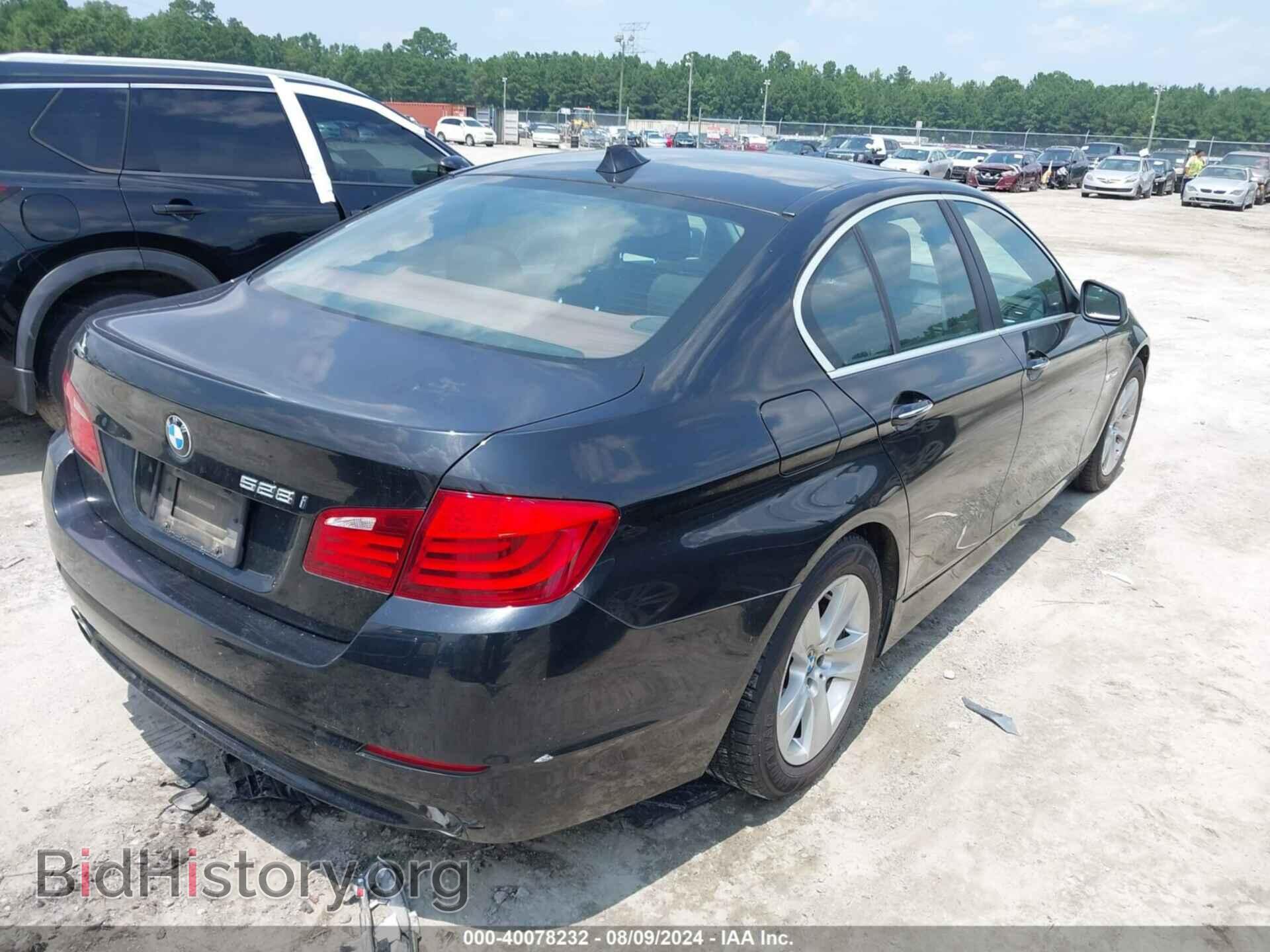 2011 BMW 528I - VIN: WBAFR1C52BC743674 - Фото 4