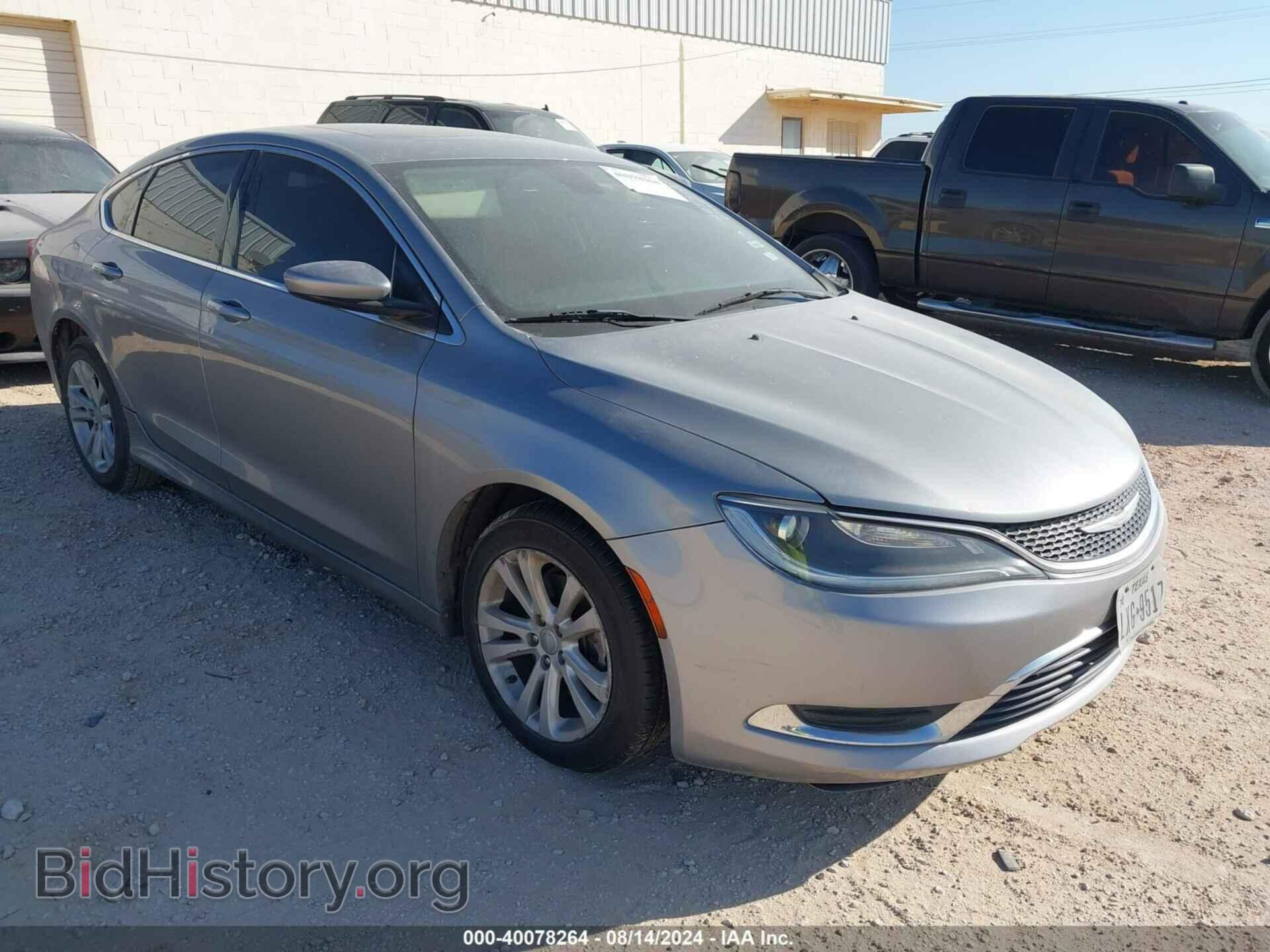 Фотография 1C3CCCAB9FN722704 - CHRYSLER 200 2015