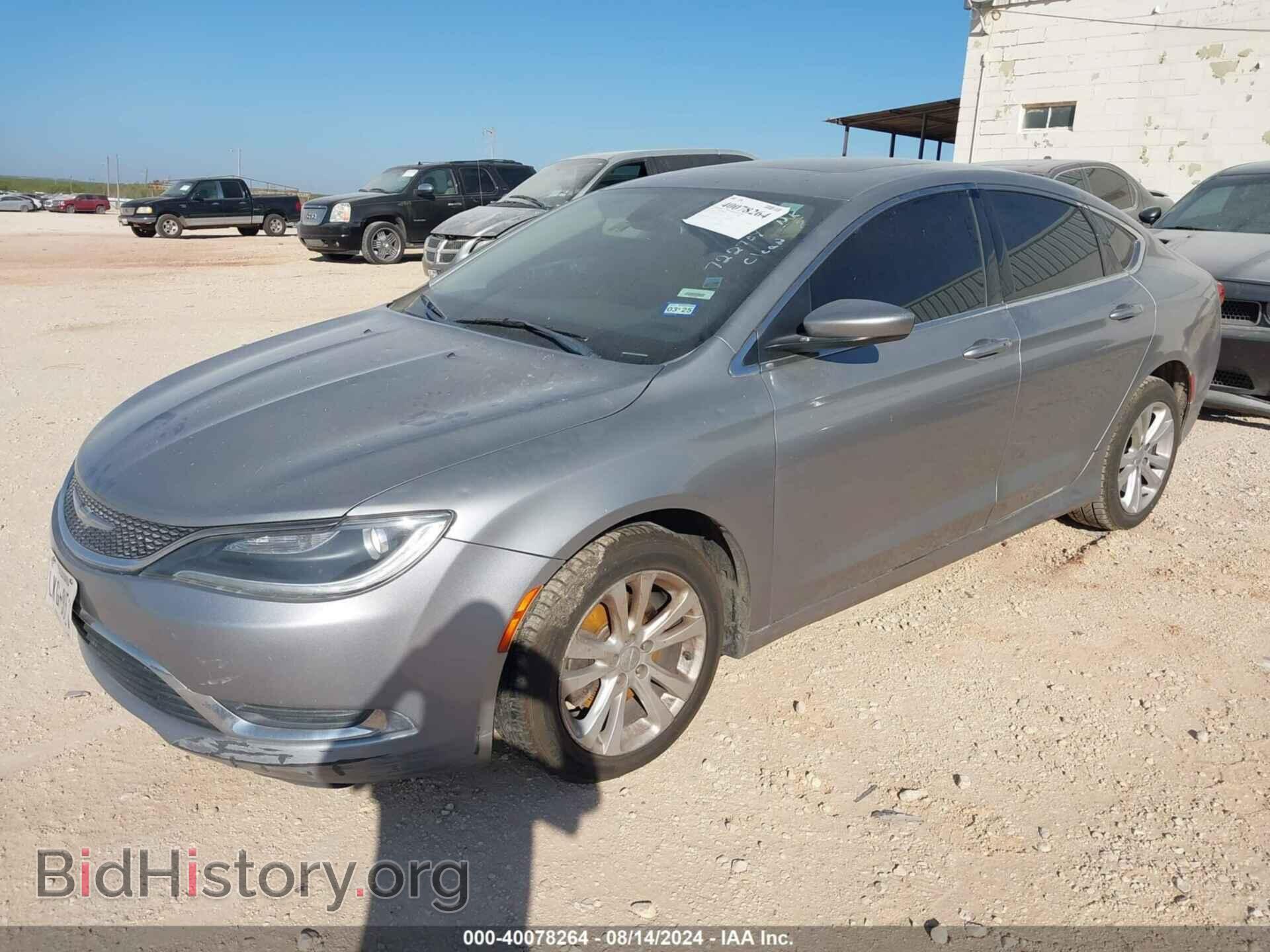 2015 CHRYSLER 200 - VIN: 1C3CCCAB9FN722704 - Фото 2