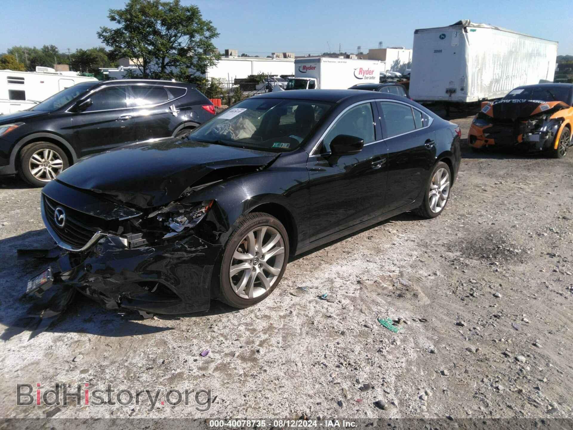 2017 MAZDA MAZDA6 - VIN: JM1GL1V59H1141509 - Фото 2
