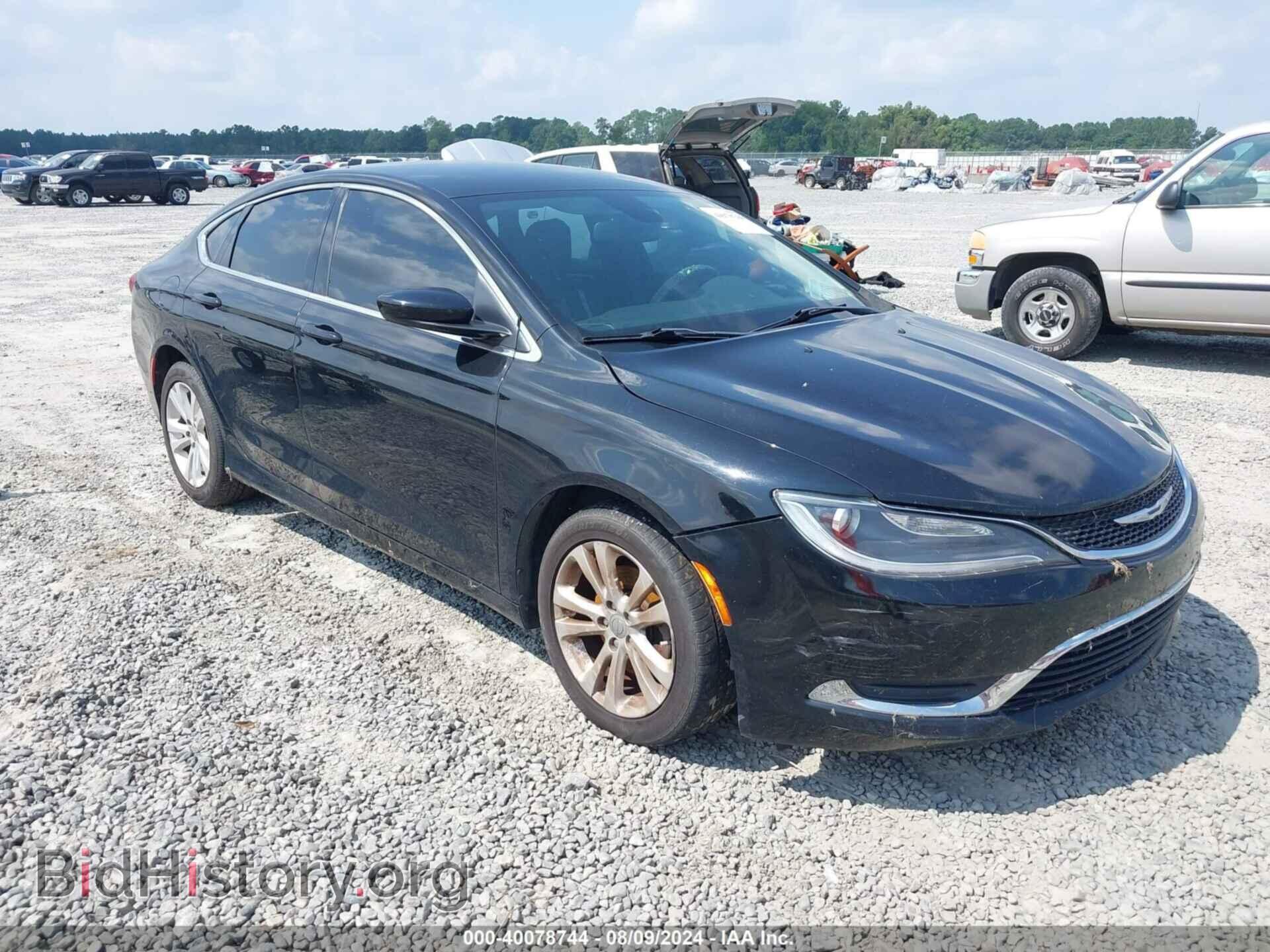 Фотография 1C3CCCAB6GN124992 - CHRYSLER 200 2016