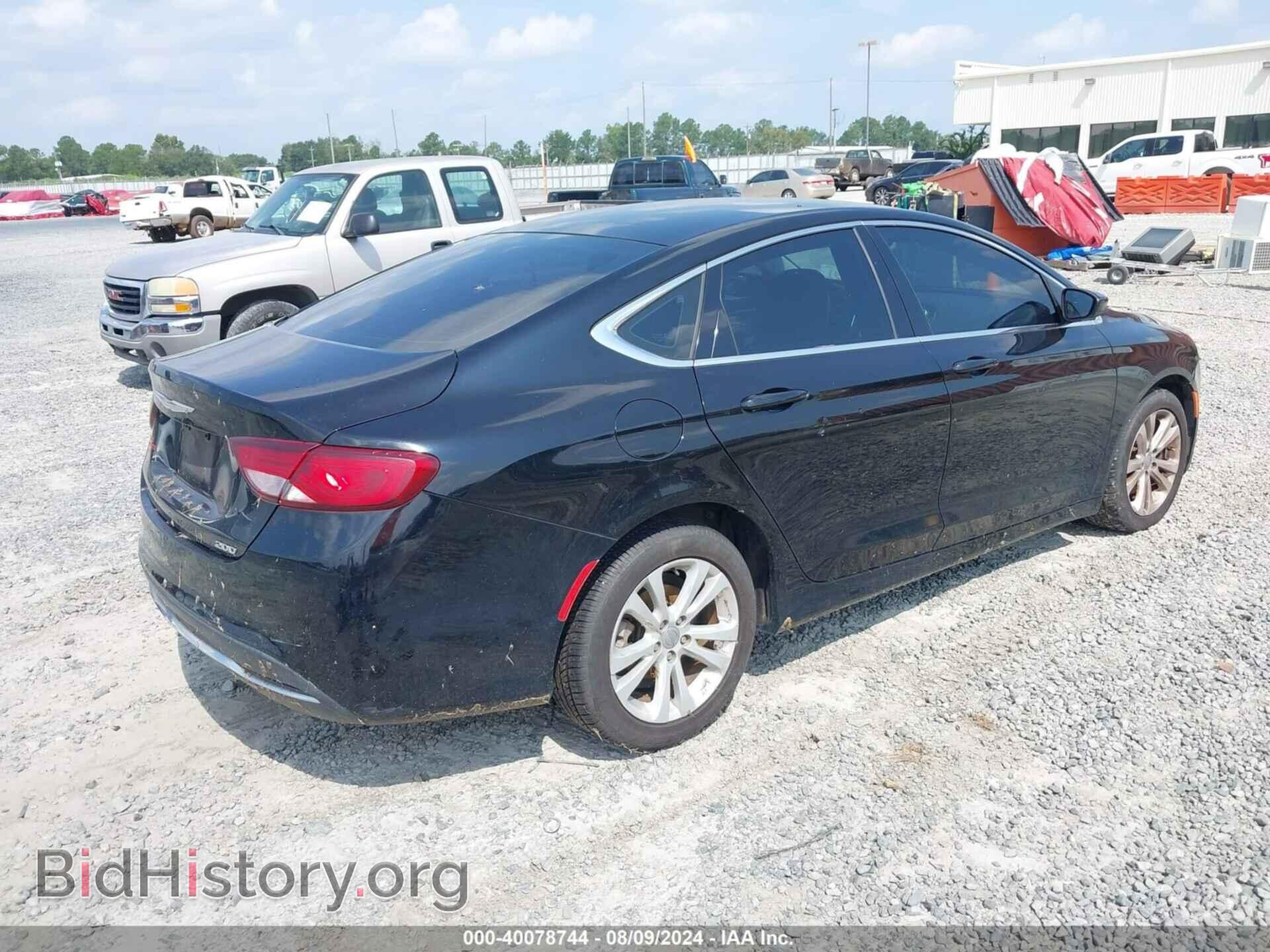 2016 CHRYSLER 200 - VIN: 1C3CCCAB6GN124992 - Фото 4