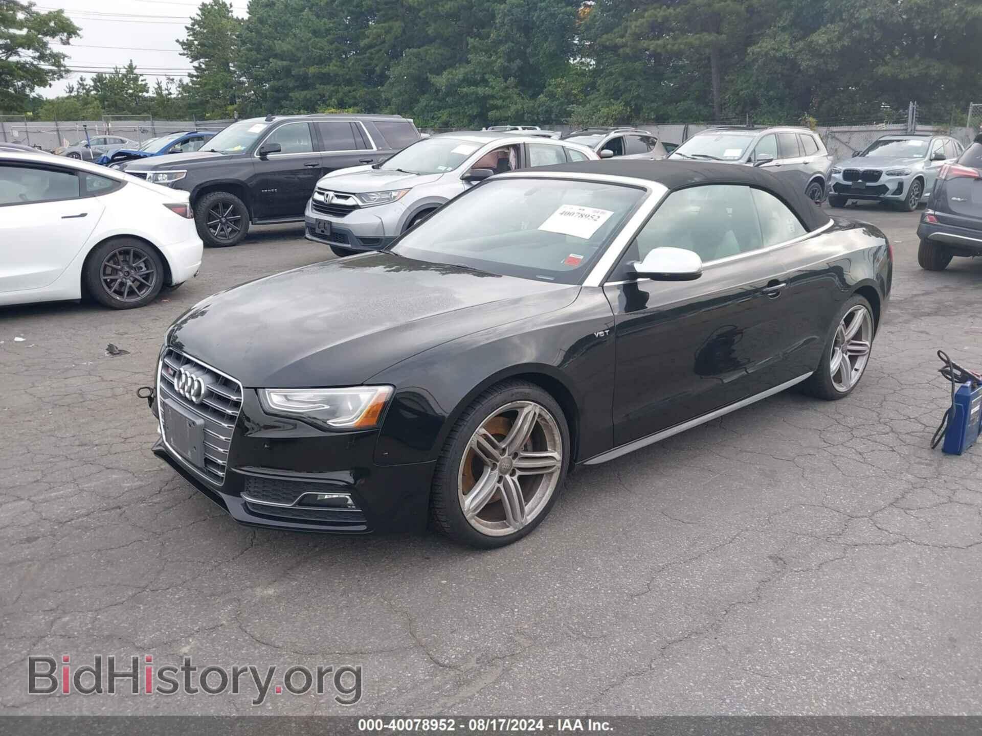 2013 AUDI S5 - VIN: WAUCGAFH3DN008532 - Photo 2