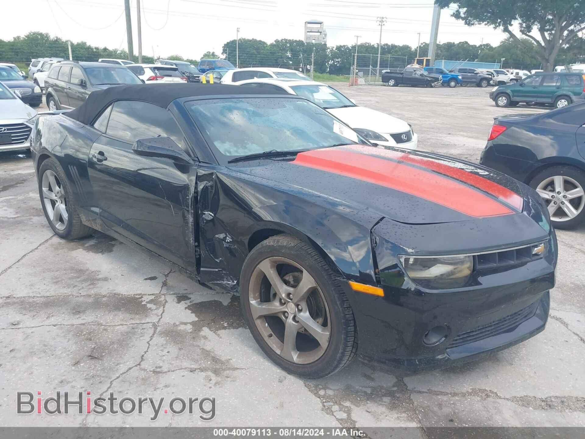 Photo 2G1FC3D33E9180653 - CHEVROLET CAMARO 2014