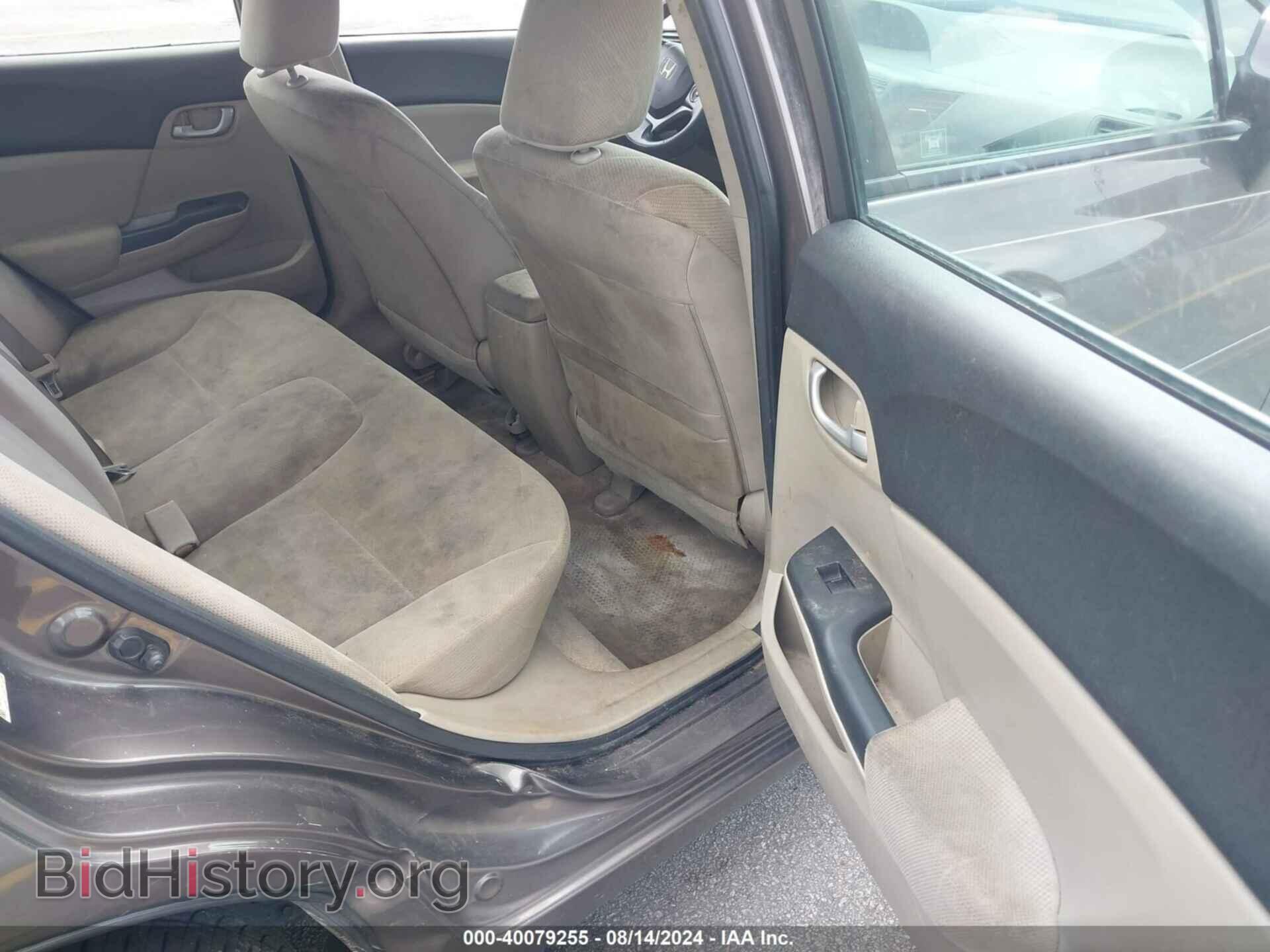 2012 HONDA CIVIC - VIN: 19XFB2F55CE316511 - Photo 8