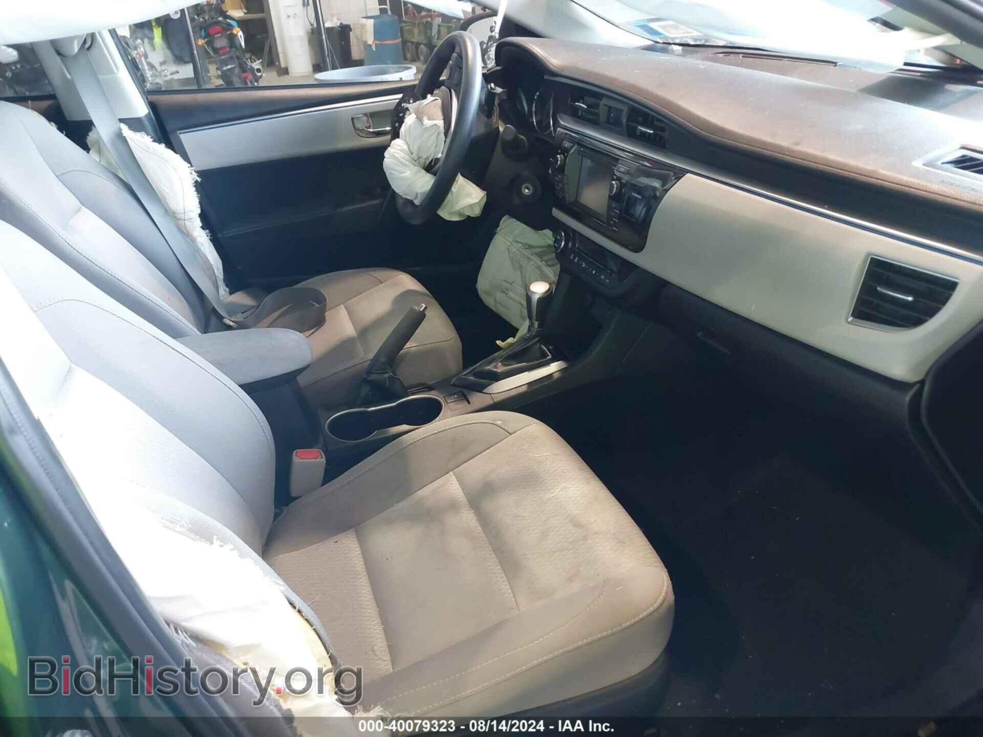 2014 TOYOTA COROLLA - VIN: 2T1BURHE3EC028647 - Фото 5