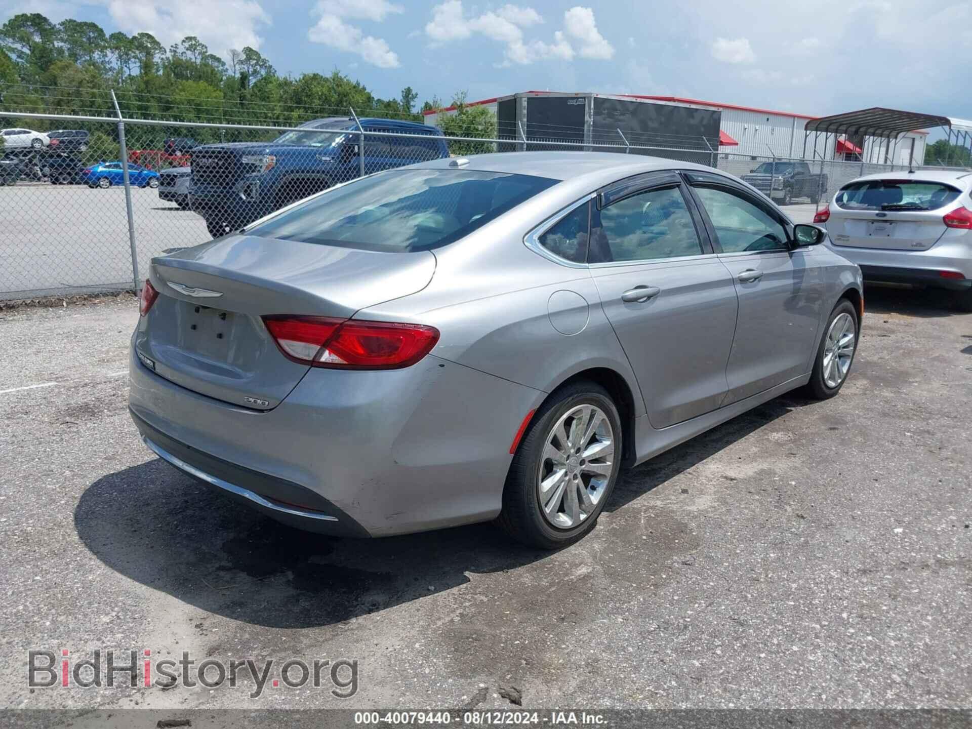 2016 CHRYSLER 200 - VIN: 1C3CCCAB8GN166130 - Фото 4