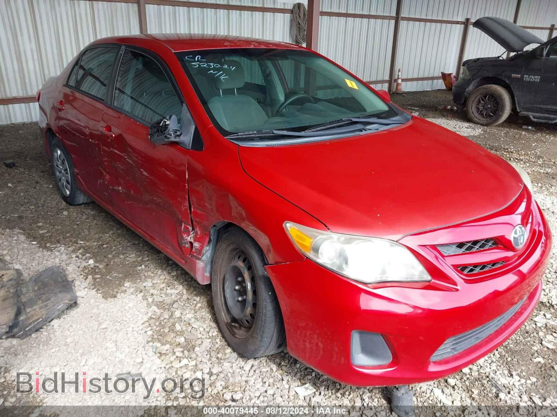 Photo 2T1BU4EE0CC829072 - TOYOTA COROLLA 2012