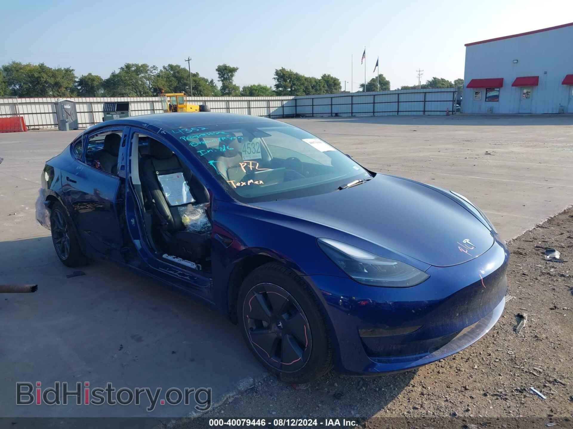 Фотография 5YJ3E1EA6PF557691 - TESLA MODEL 3 2023
