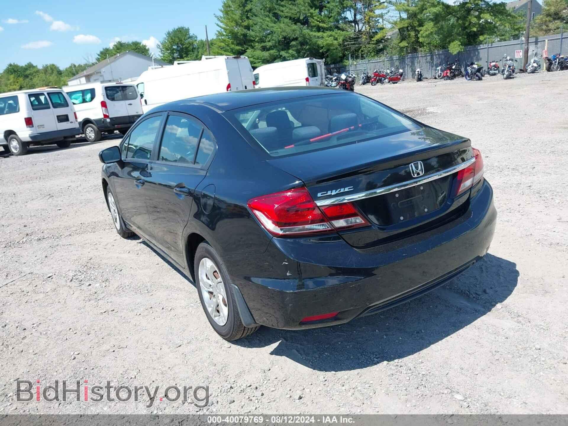 2014 HONDA CIVIC - VIN: 2HGFB2F55EH537230 - Фото 3