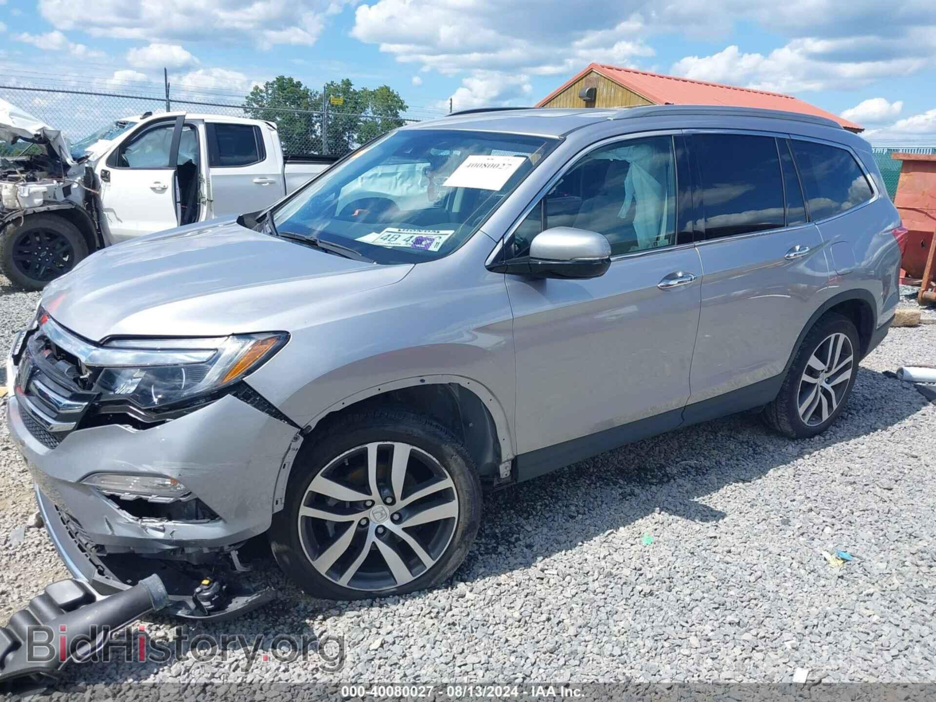 2018 HONDA PILOT - VIN: 5FNYF6H91JB038072 - Фото 2