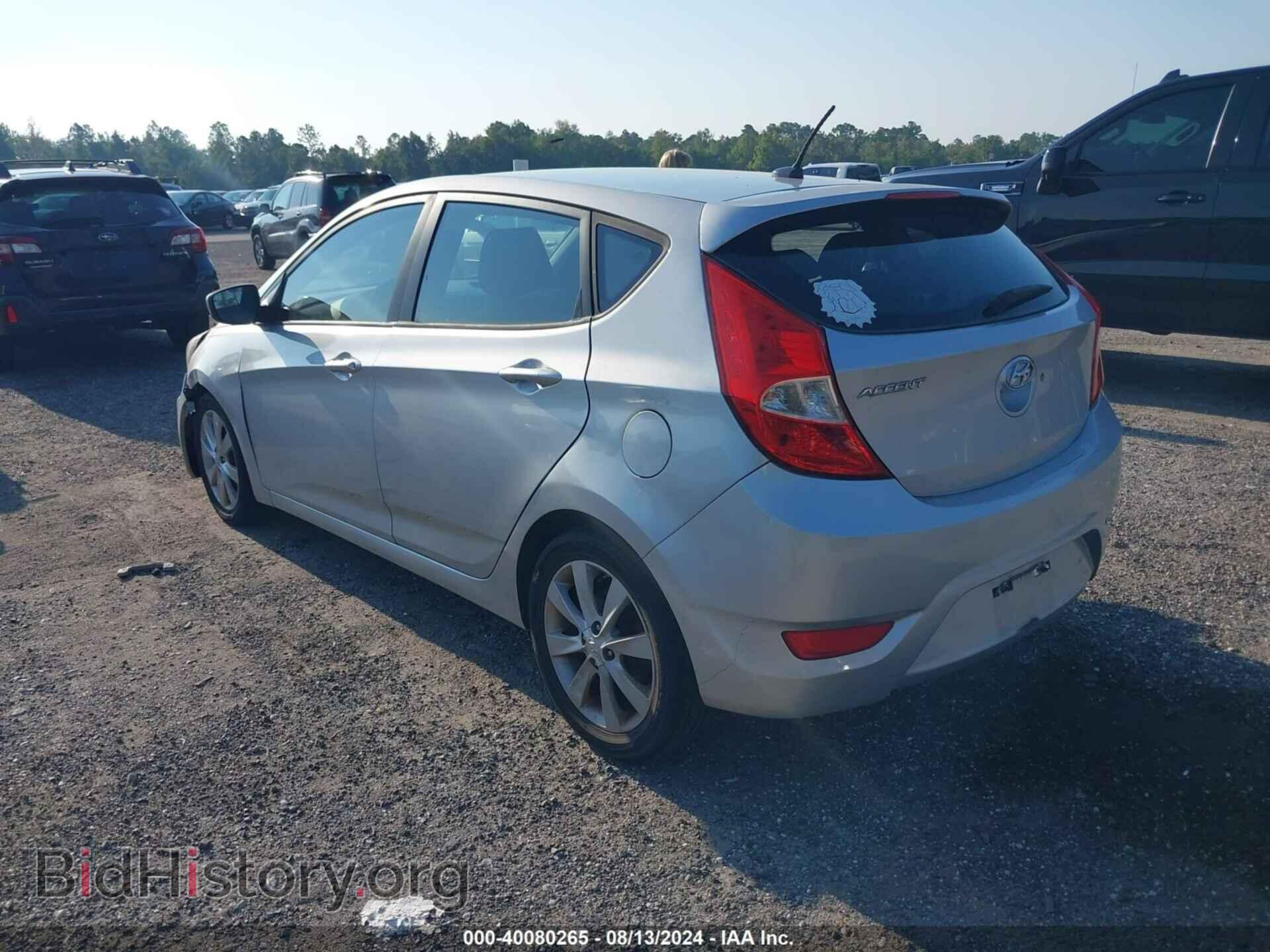 2012 HYUNDAI ACCENT - VIN: KMHCU5AE2CU005220 - Фото 3