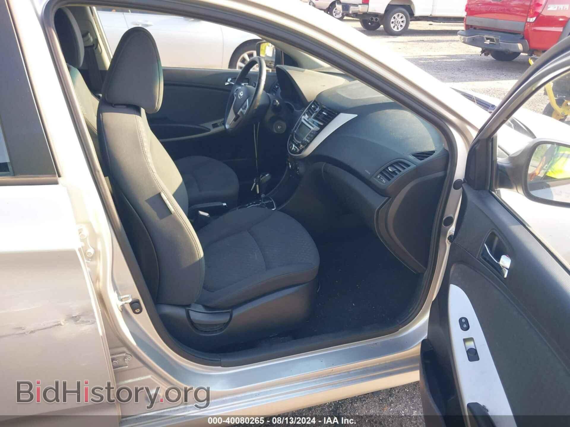 2012 HYUNDAI ACCENT - VIN: KMHCU5AE2CU005220 - Фото 5
