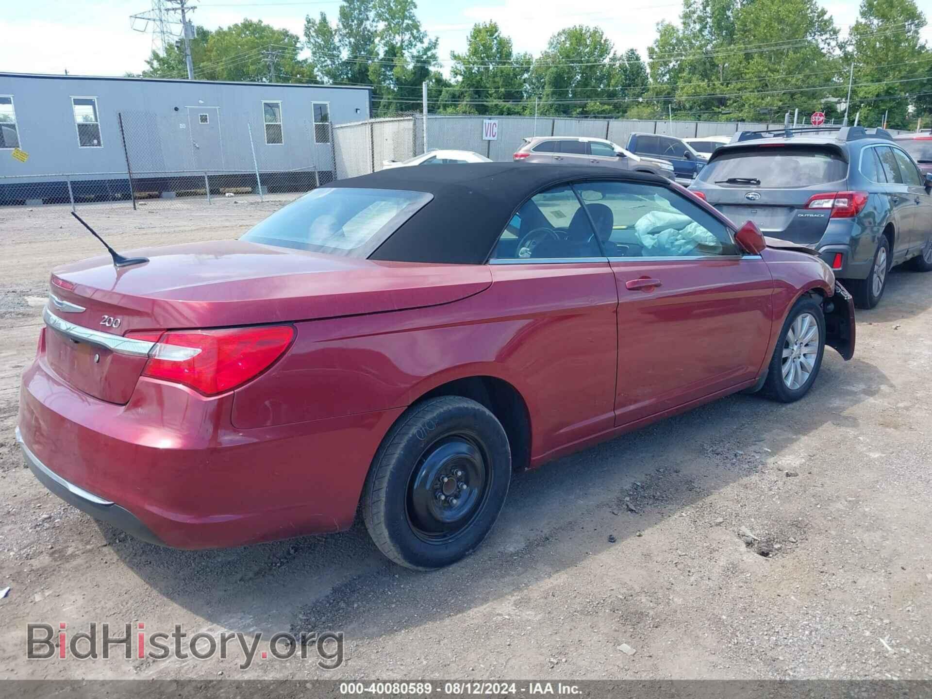 2012 CHRYSLER 200 - VIN: 1C3BCBEB6CN215626 - Фото 4