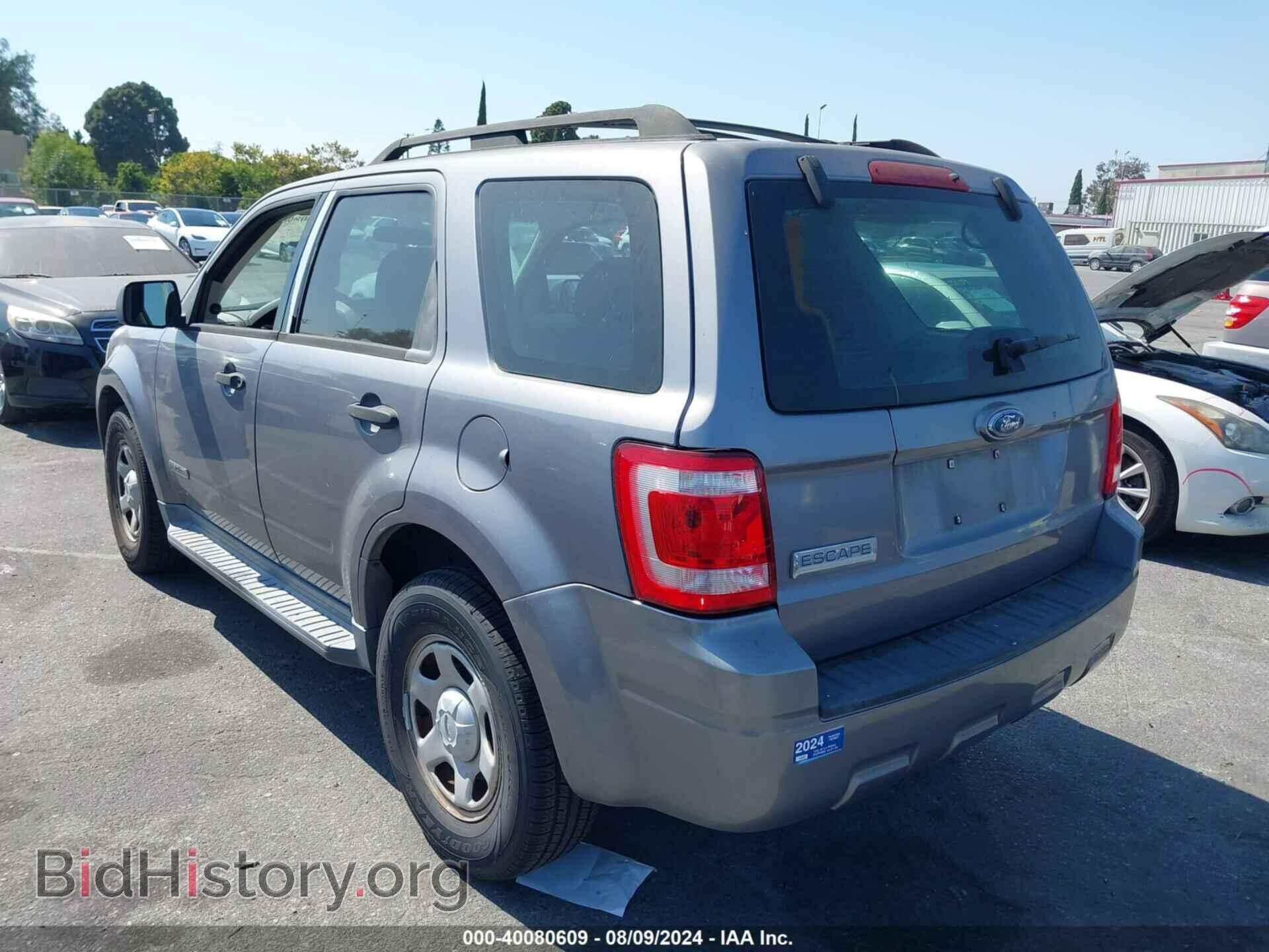 2008 FORD ESCAPE - VIN: 1FMCU02Z38KA05024 - Фото 3