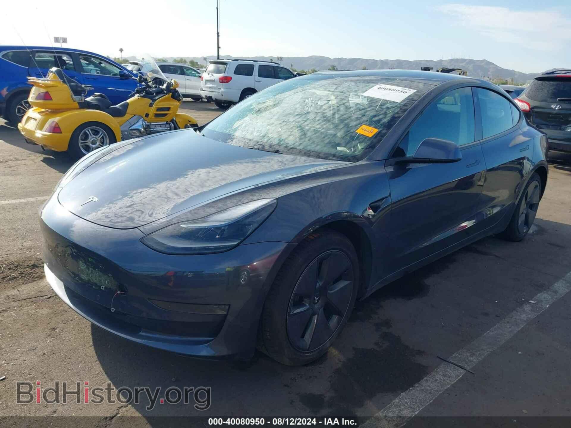 2021 TESLA MODEL 3 - VIN: 5YJ3E1EA9MF100496 - Photo 2