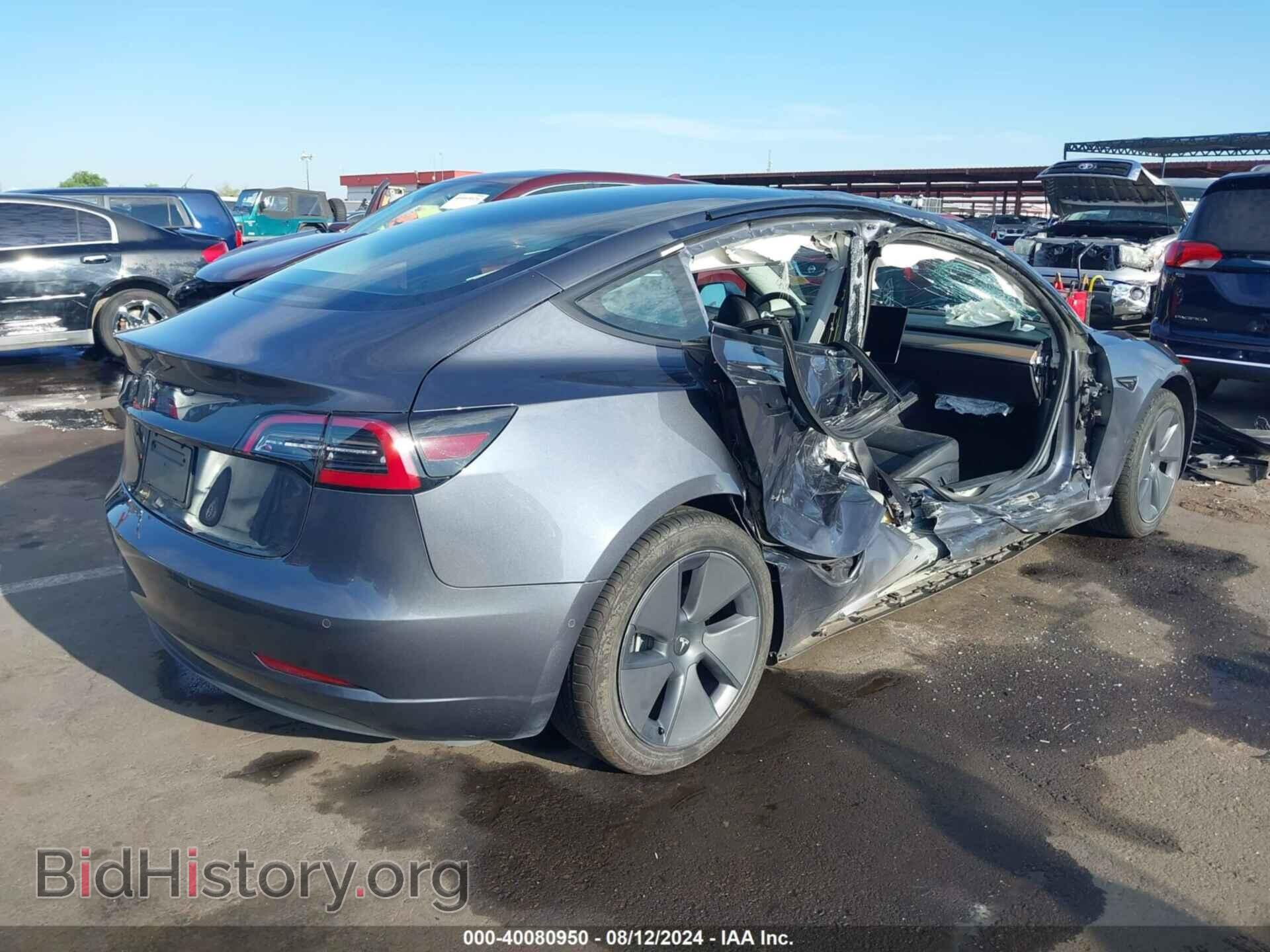 2021 TESLA MODEL 3 - VIN: 5YJ3E1EA9MF100496 - Photo 4