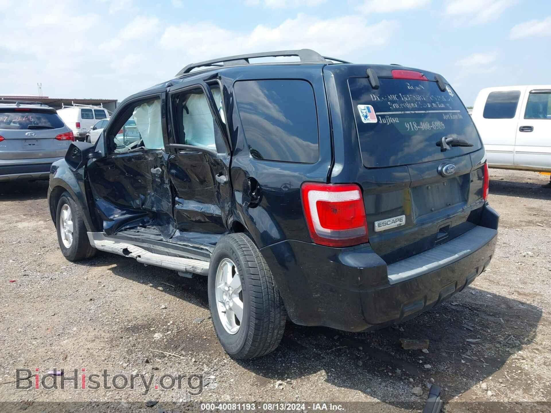 2010 FORD ESCAPE - VIN: 1FMCU0D7XAKB52524 - Фото 3