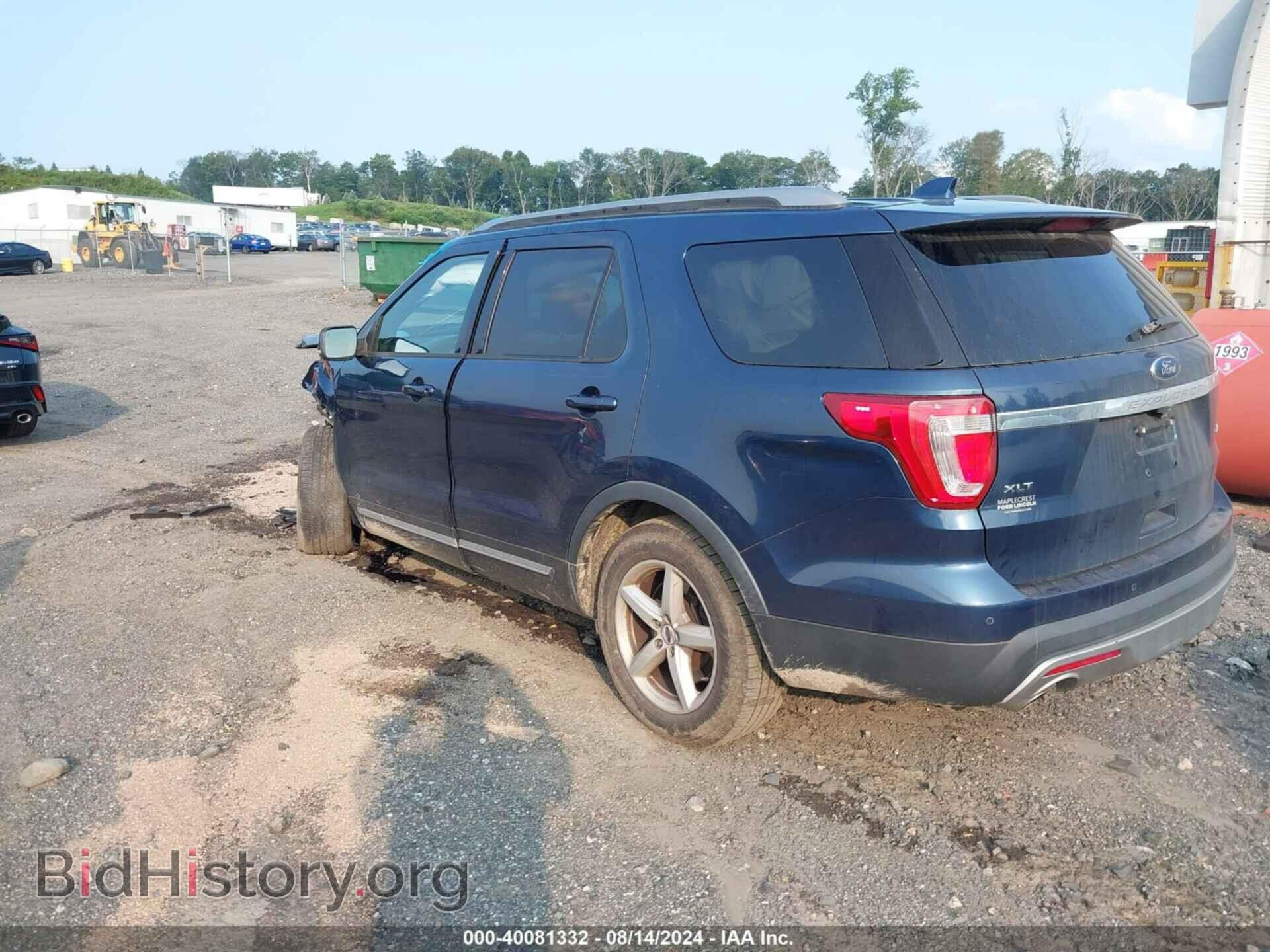 2016 FORD EXPLORER - VIN: 1FM5K8D82GGD08797 - Photo 3