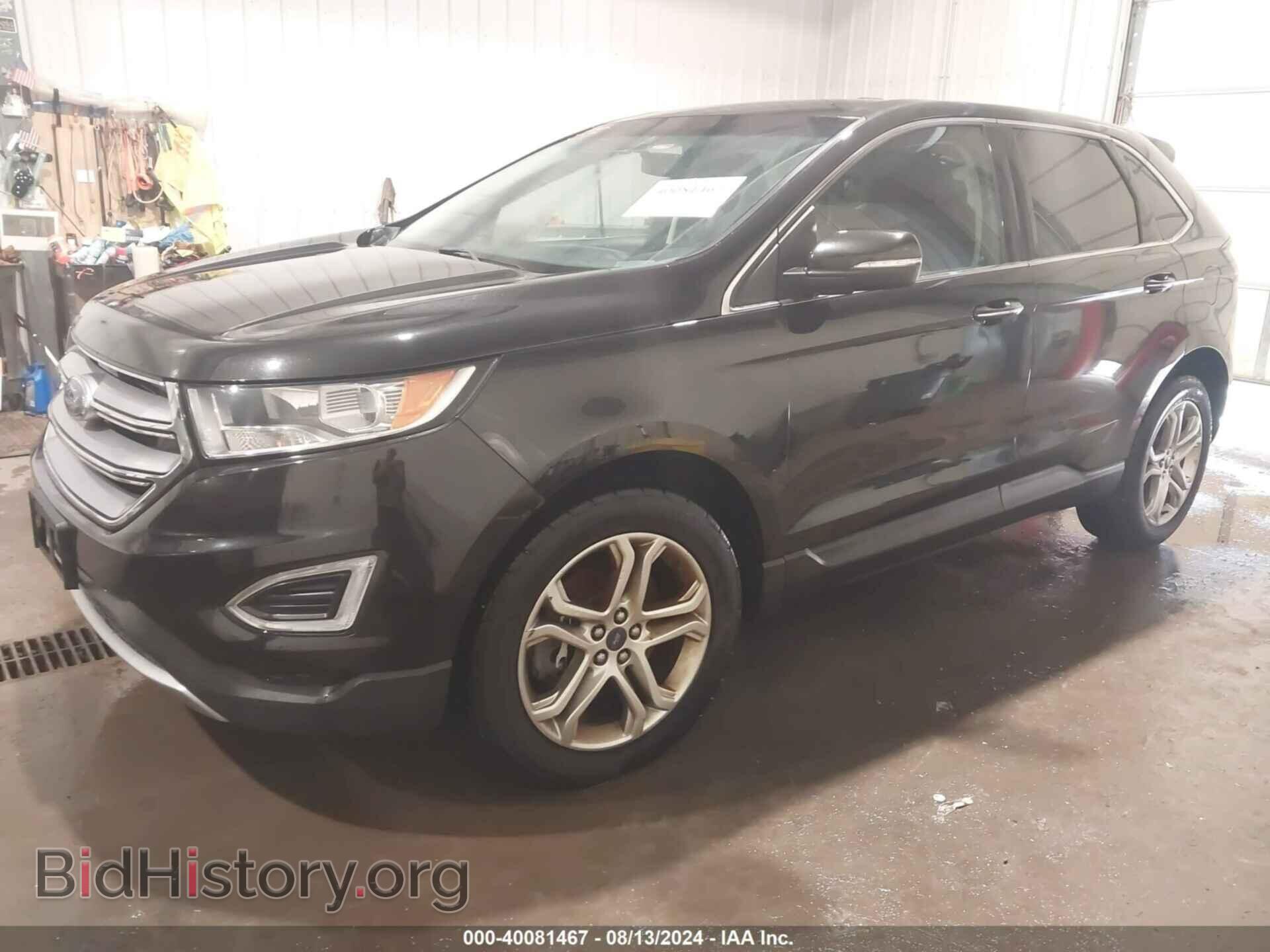 2015 FORD EDGE - VIN: 2FMTK4K94FBB61559 - Фото 2