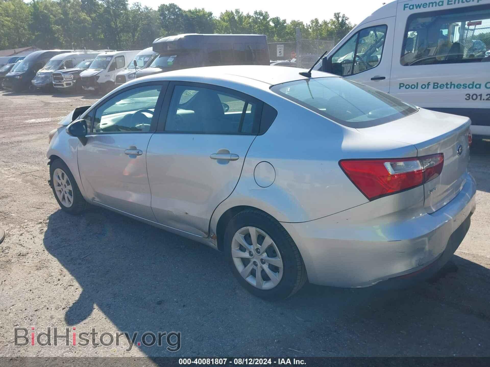 2016 KIA RIO - VIN: KNADM4A33G6557446 - Фото 3