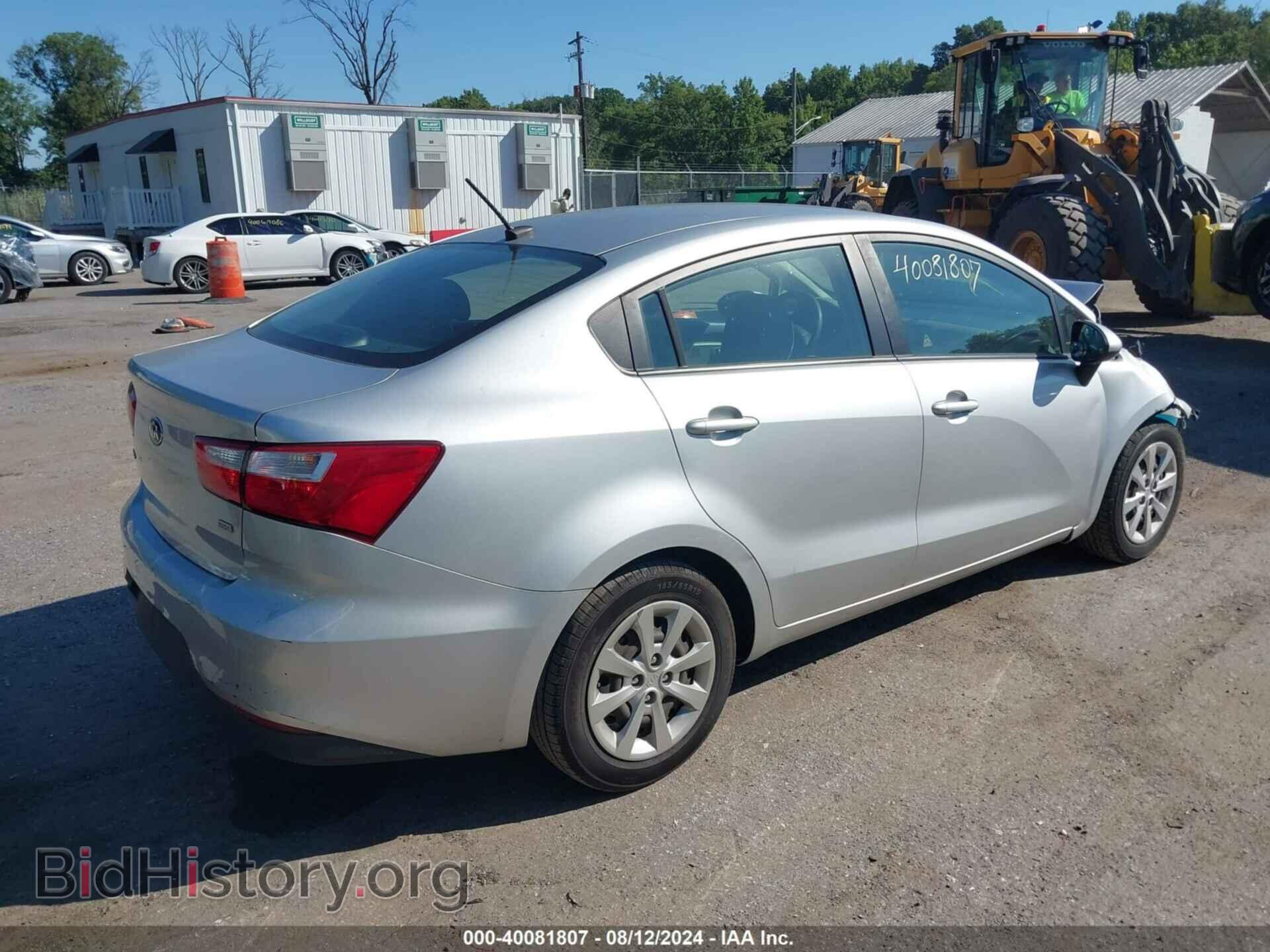 2016 KIA RIO - VIN: KNADM4A33G6557446 - Фото 4