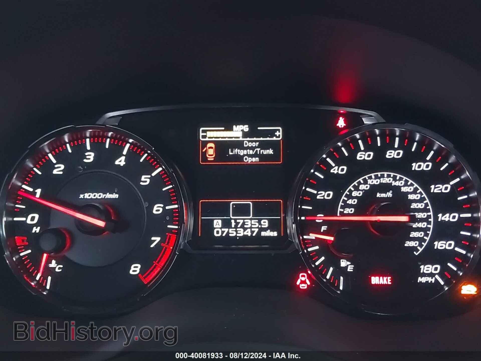 2018 SUBARU WRX - VIN: JF1VA1C65J9821235 - Фото 7