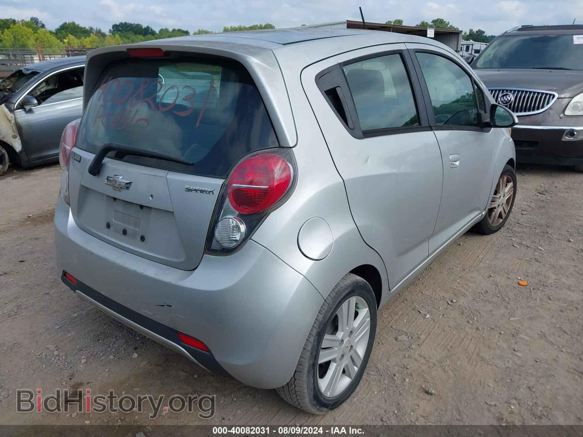 2014 CHEVROLET SPARK - VIN: KL8CD6S96EC443591 - Фото 4