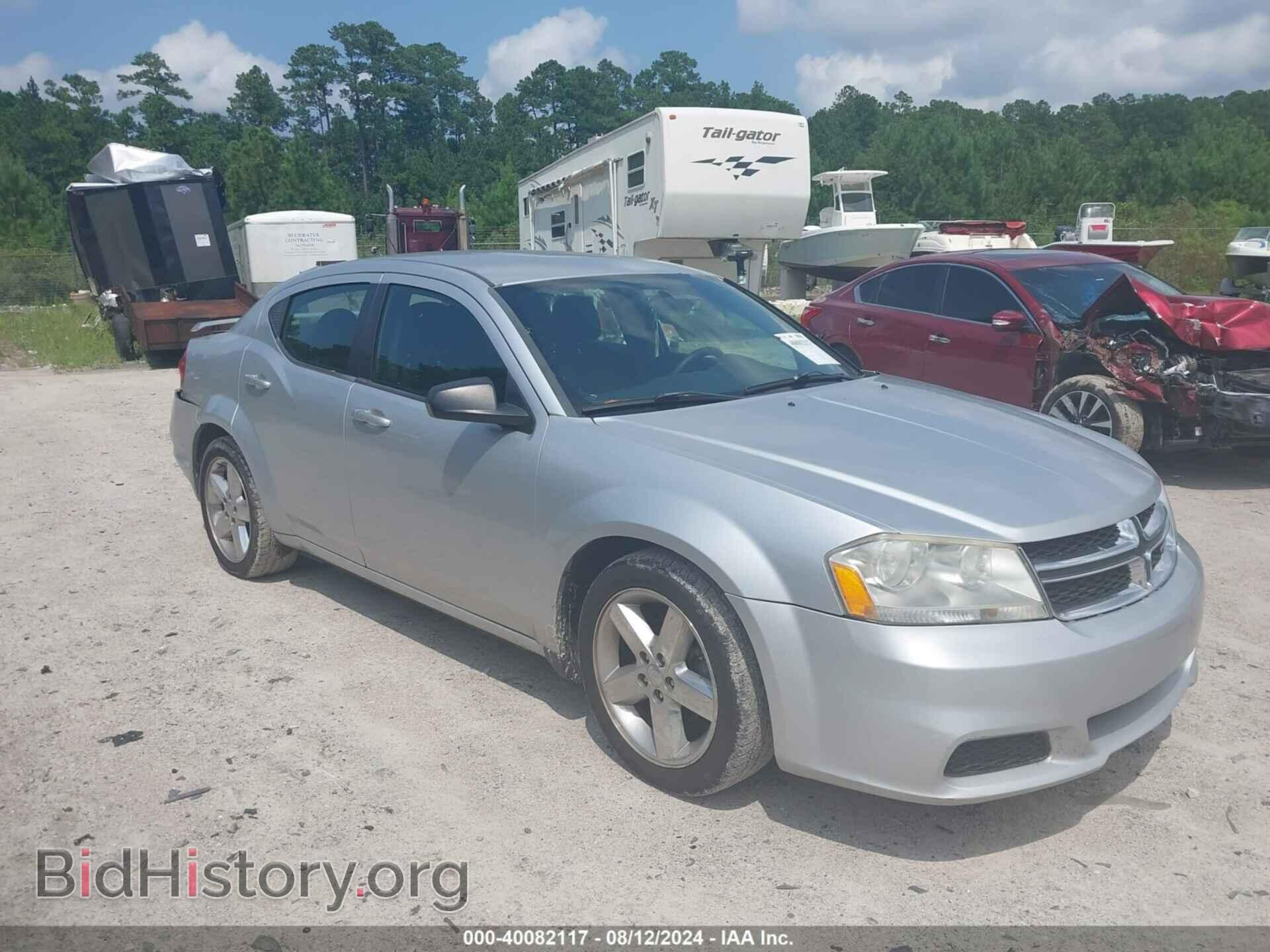 Photo 1C3CDZAB7CN247033 - DODGE AVENGER 2012