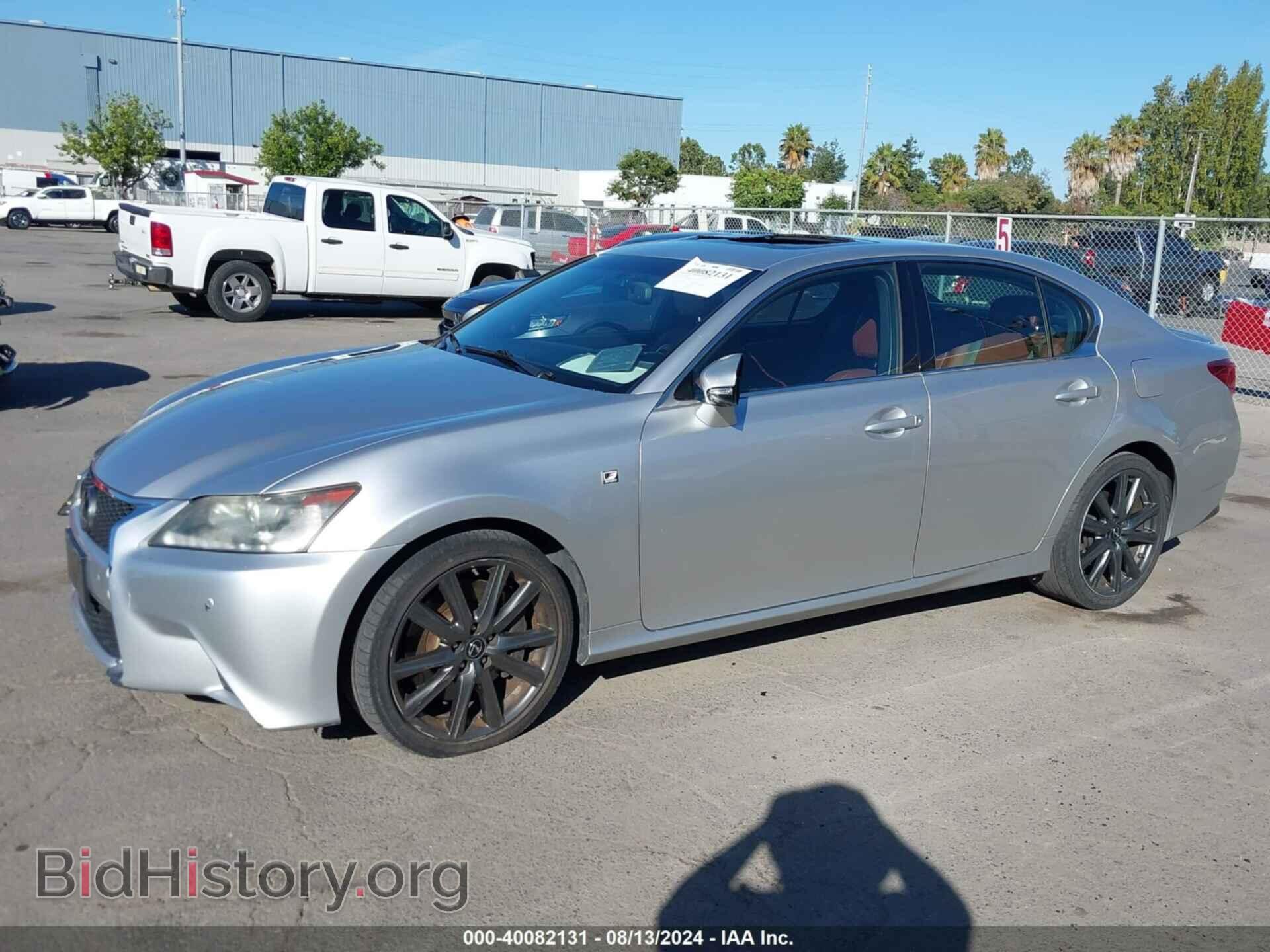 2013 LEXUS GS 350 - VIN: JTHBE1BL3D5018040 - Фото 2
