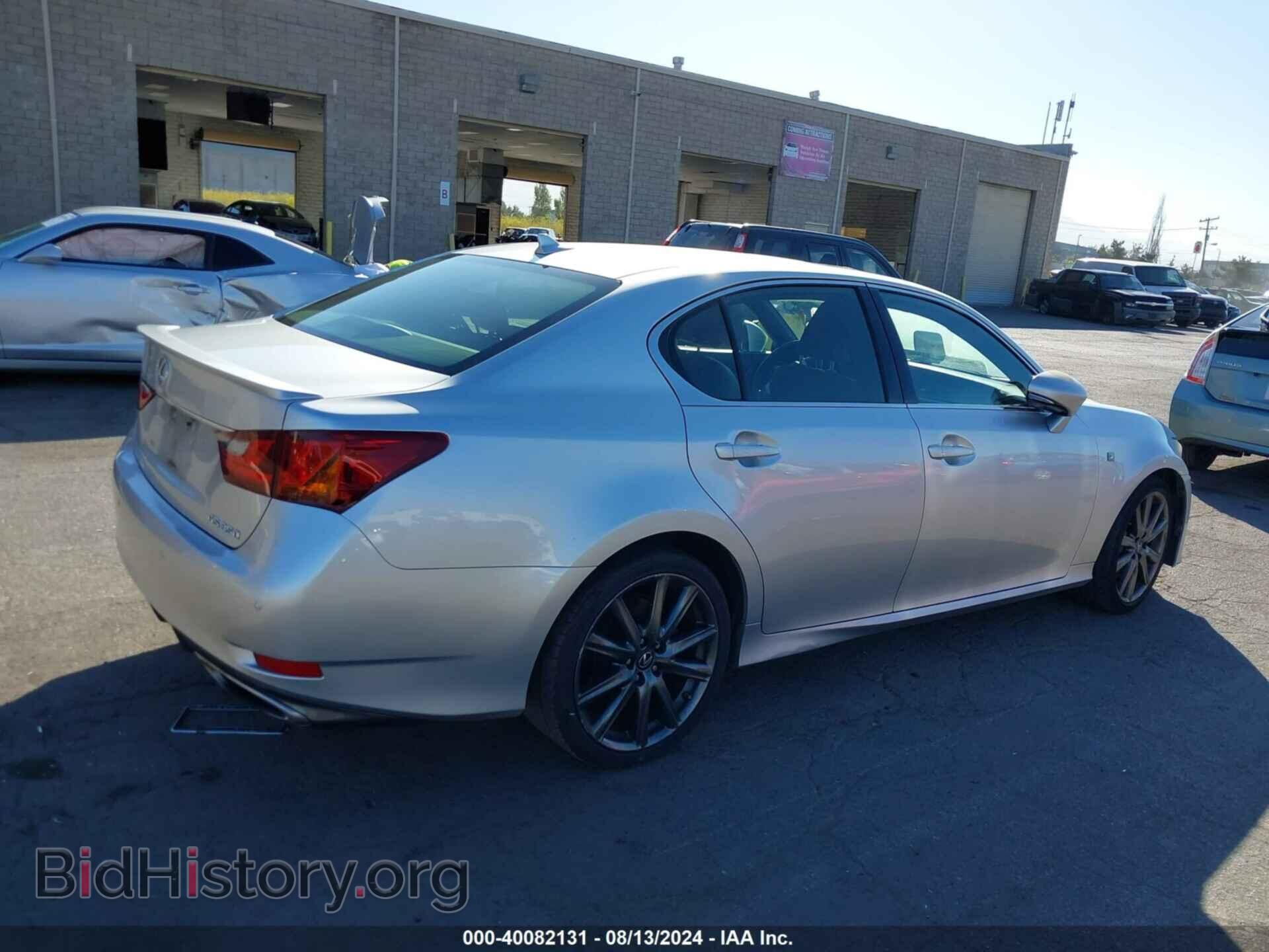2013 LEXUS GS 350 - VIN: JTHBE1BL3D5018040 - Фото 4