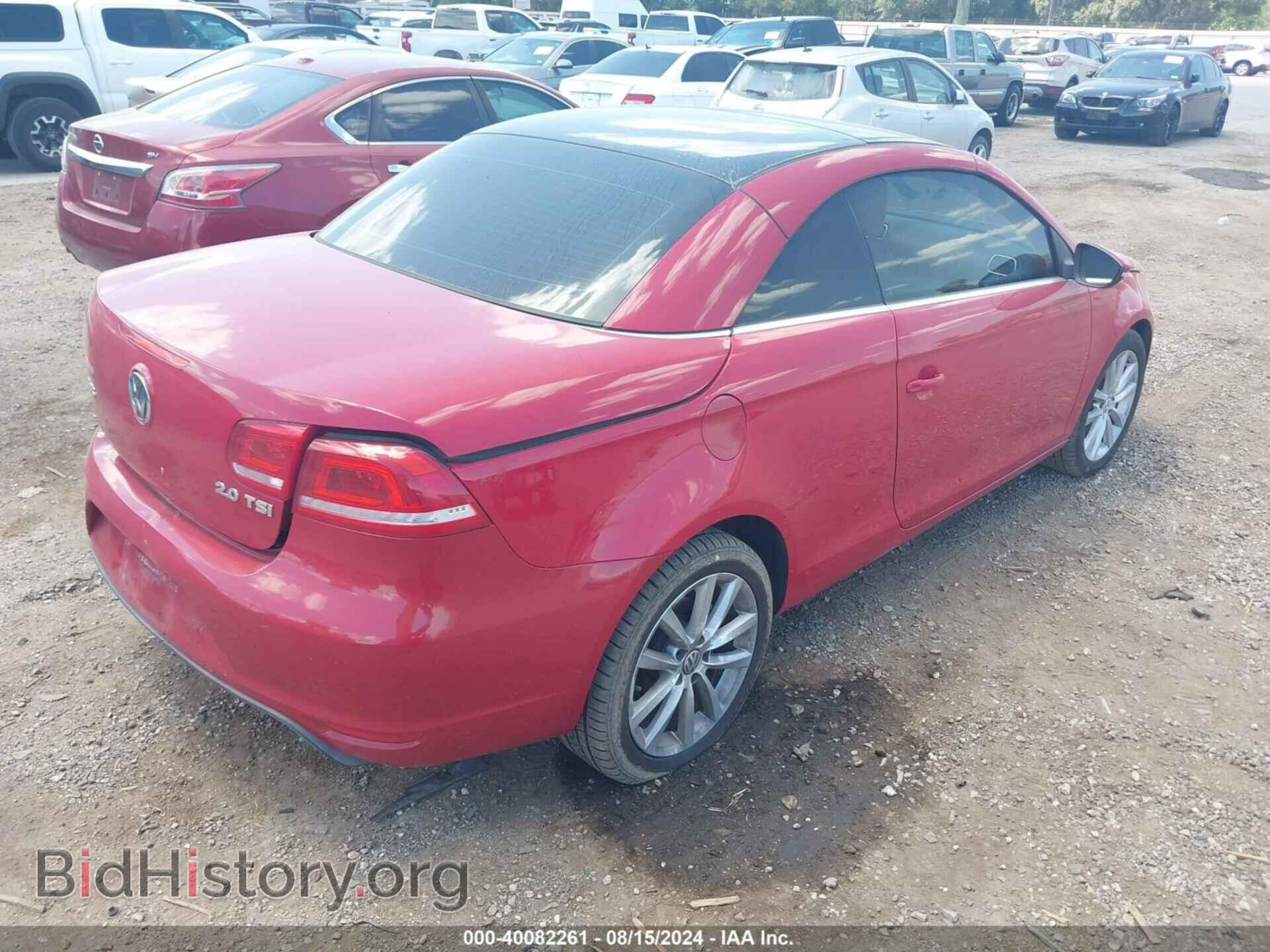 2012 VOLKSWAGEN EOS - VIN: WVWBW7AH7CV002923 - Фото 4