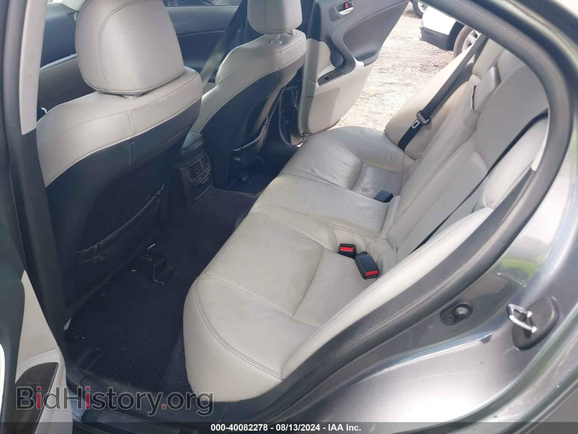 2012 LEXUS IS 250 - VIN: JTHCF5C20C5058556 - Фото 8