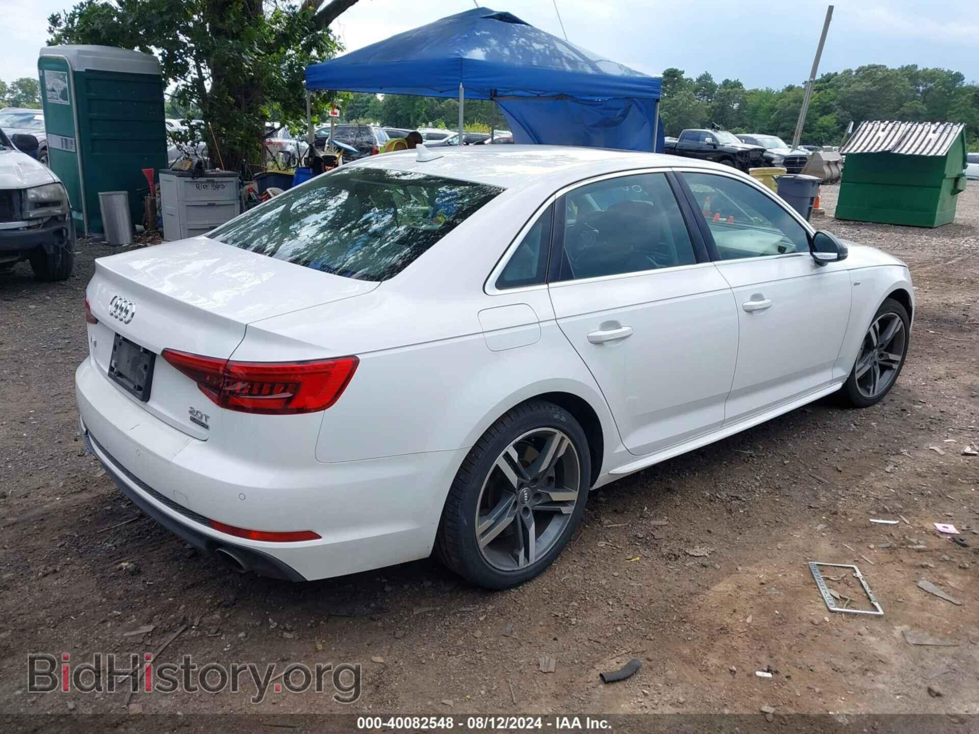 2017 AUDI A4 - VIN: WAUENAF44HN035028 - Фото 4