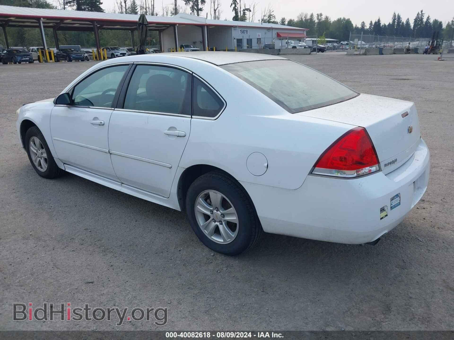 2013 CHEVROLET IMPALA - VIN: 2G1WF5E37D1234728 - Фото 3