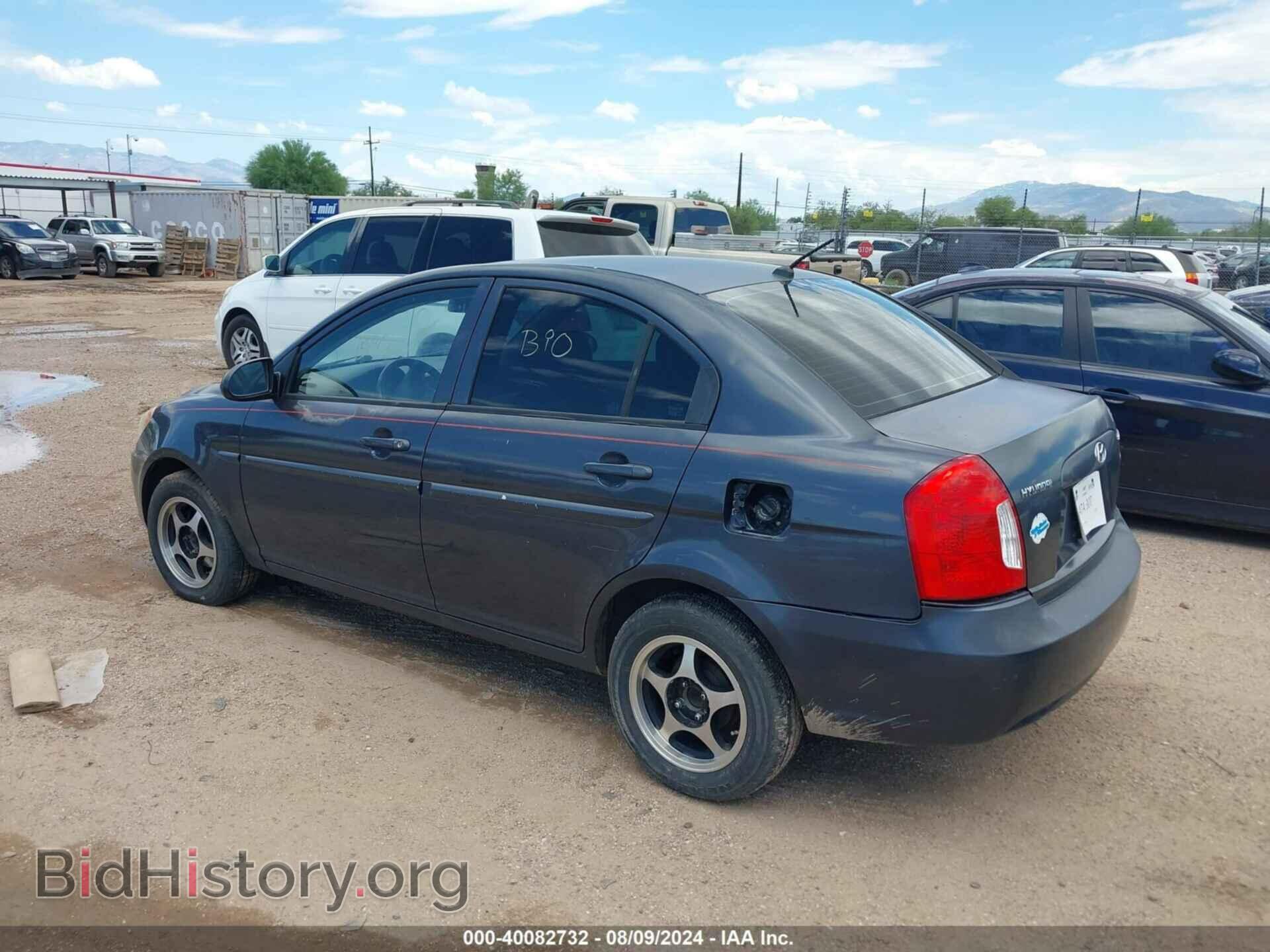 2009 HYUNDAI ACCENT - VIN: KMHCN46C39U370559 - Фото 3