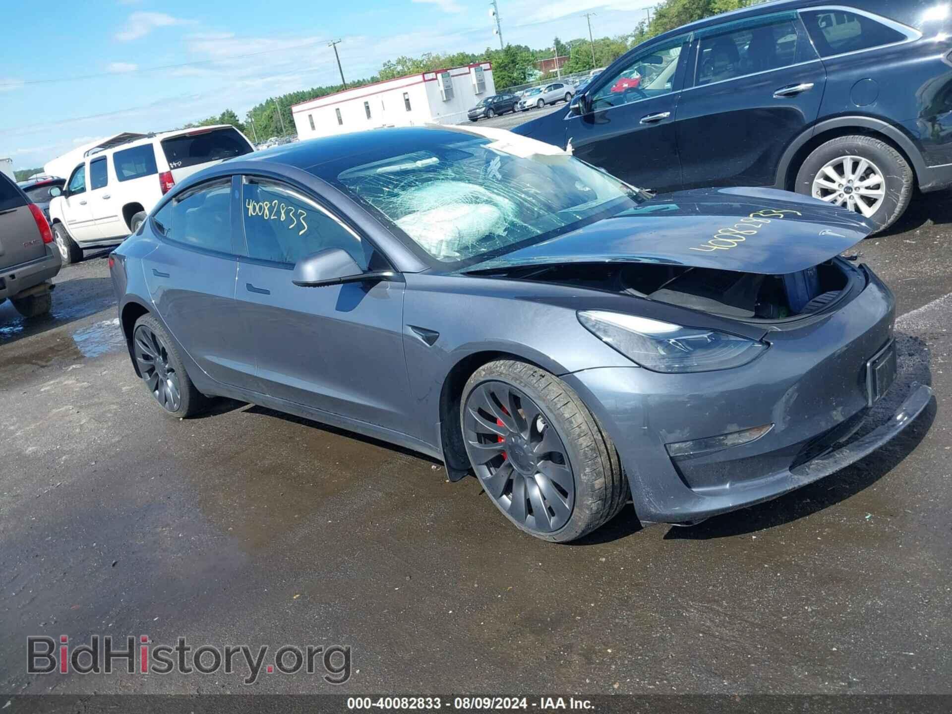 Photo 5YJ3E1EC3PF505789 - TESLA MODEL 3 2023