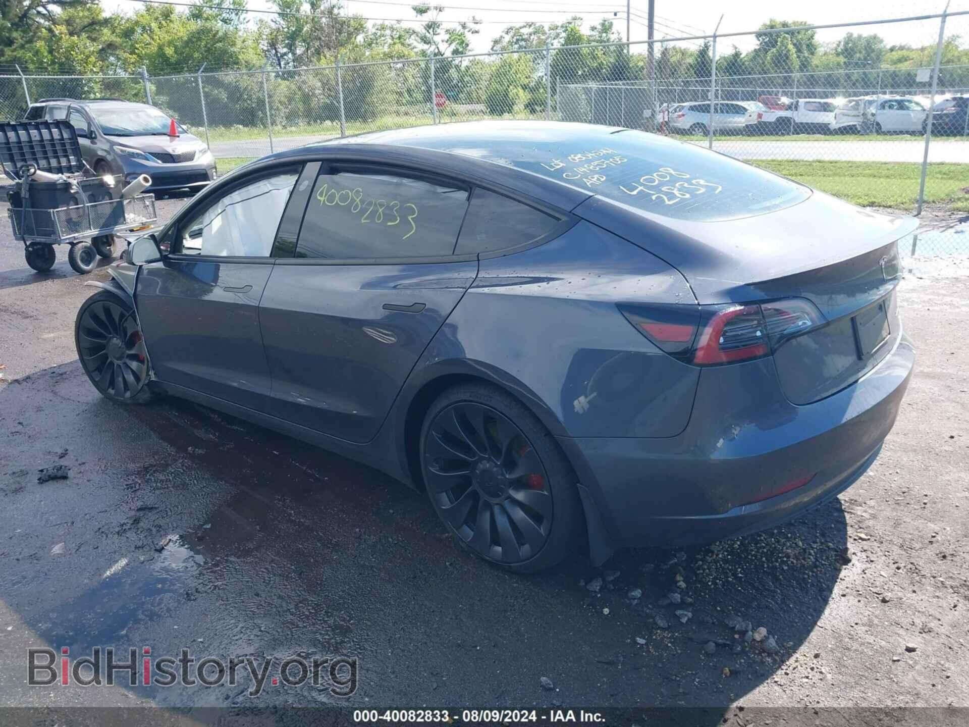 2023 TESLA MODEL 3 - VIN: 5YJ3E1EC3PF505789 - Фото 3