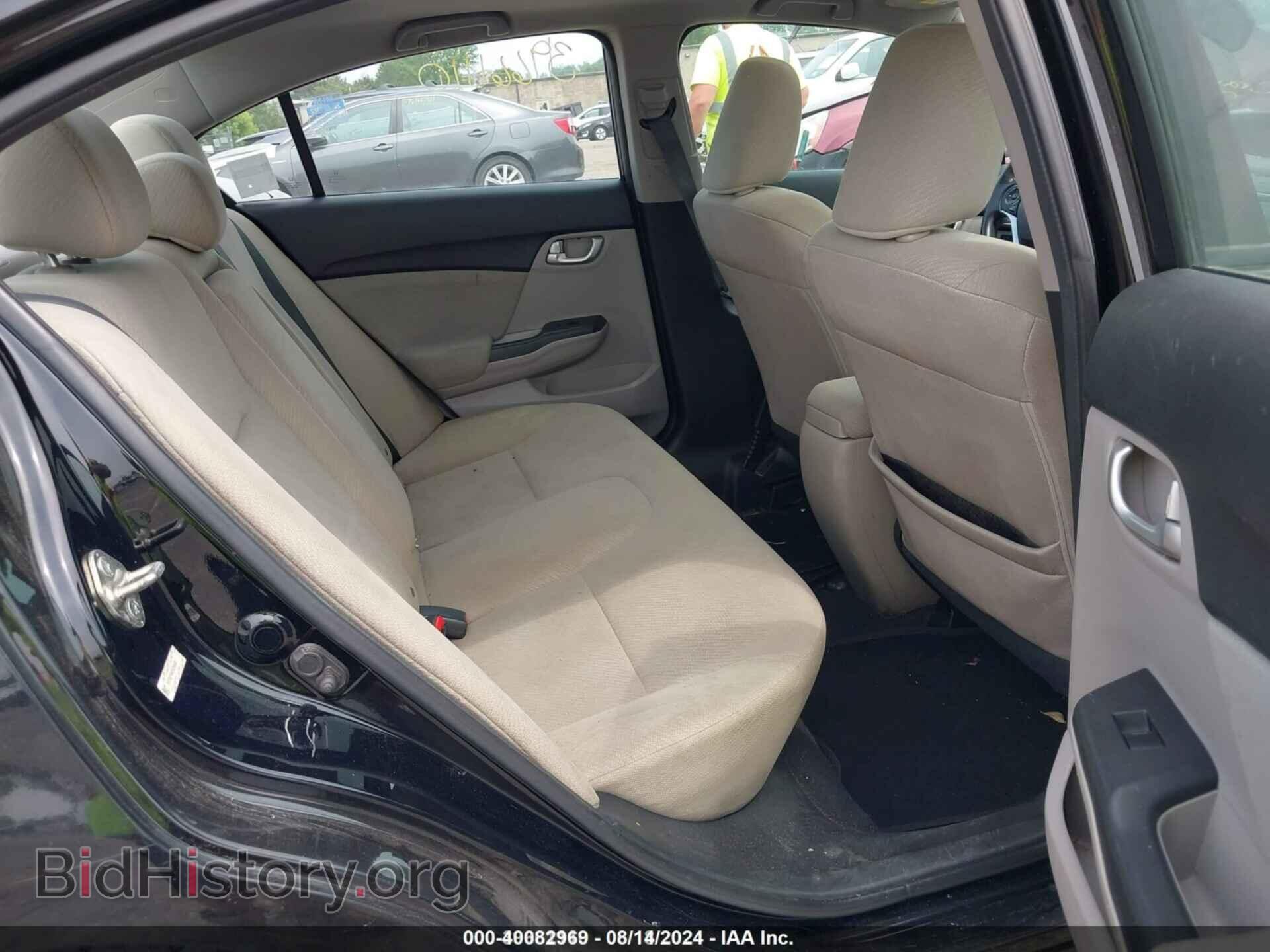 2013 HONDA CIVIC - VIN: 19XFB2F89DE268460 - Фото 8