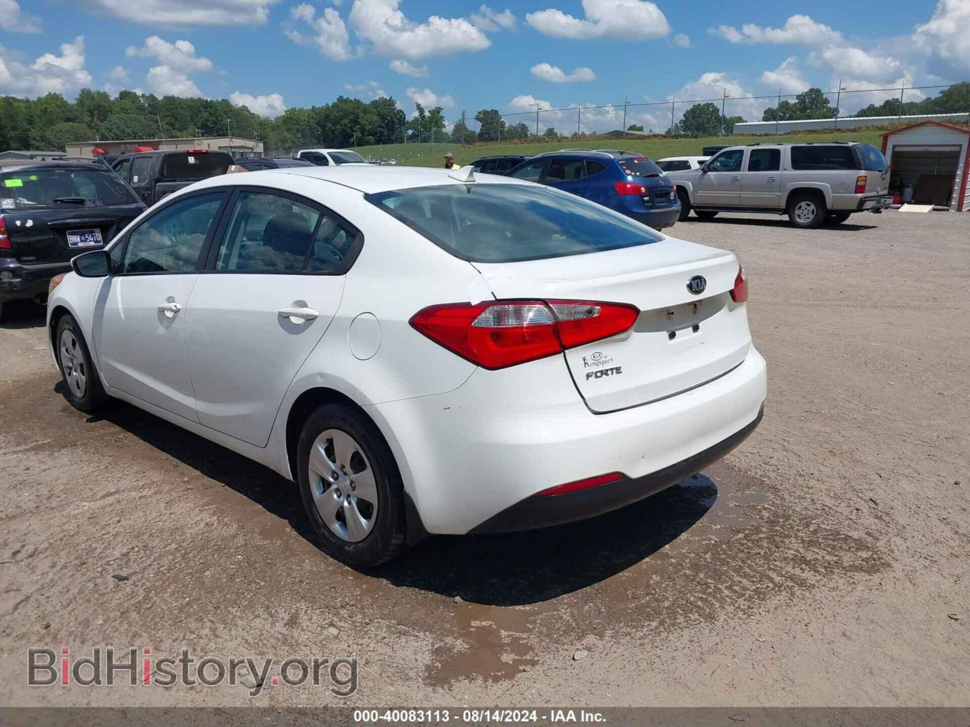 2016 KIA FORTE - VIN: KNAFK4A65G5458917 - Photo 3