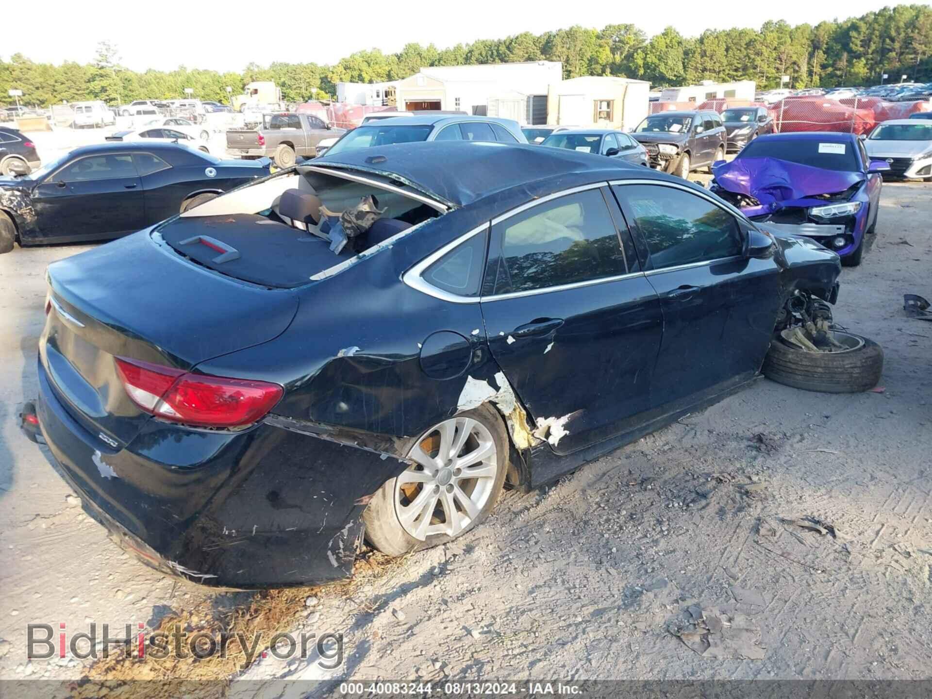 2015 CHRYSLER 200 - VIN: 1C3CCCAB6FN728847 - Фото 4