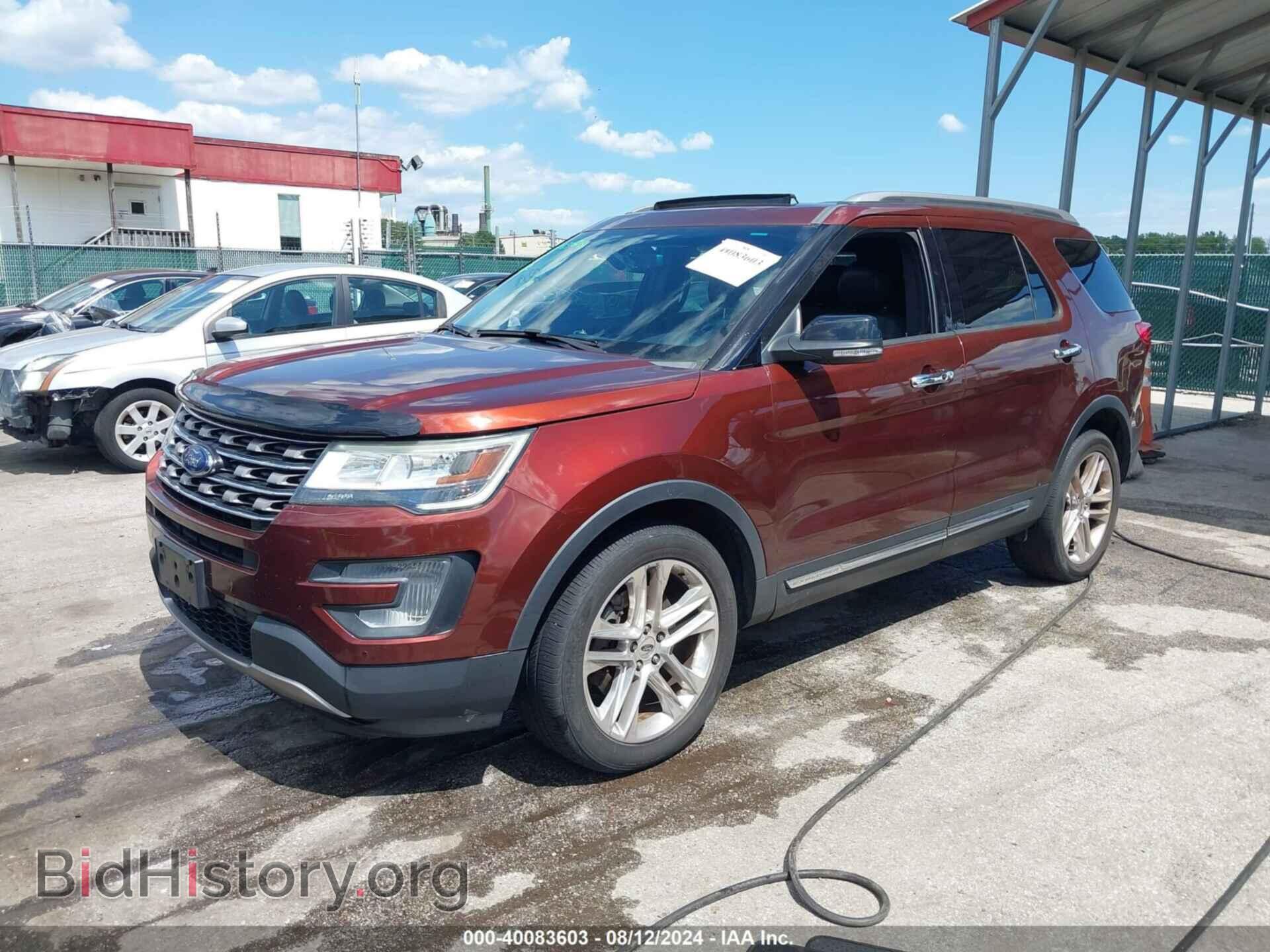 2016 FORD EXPLORER - VIN: 1FM5K8D82GGB59646 - Фото 2