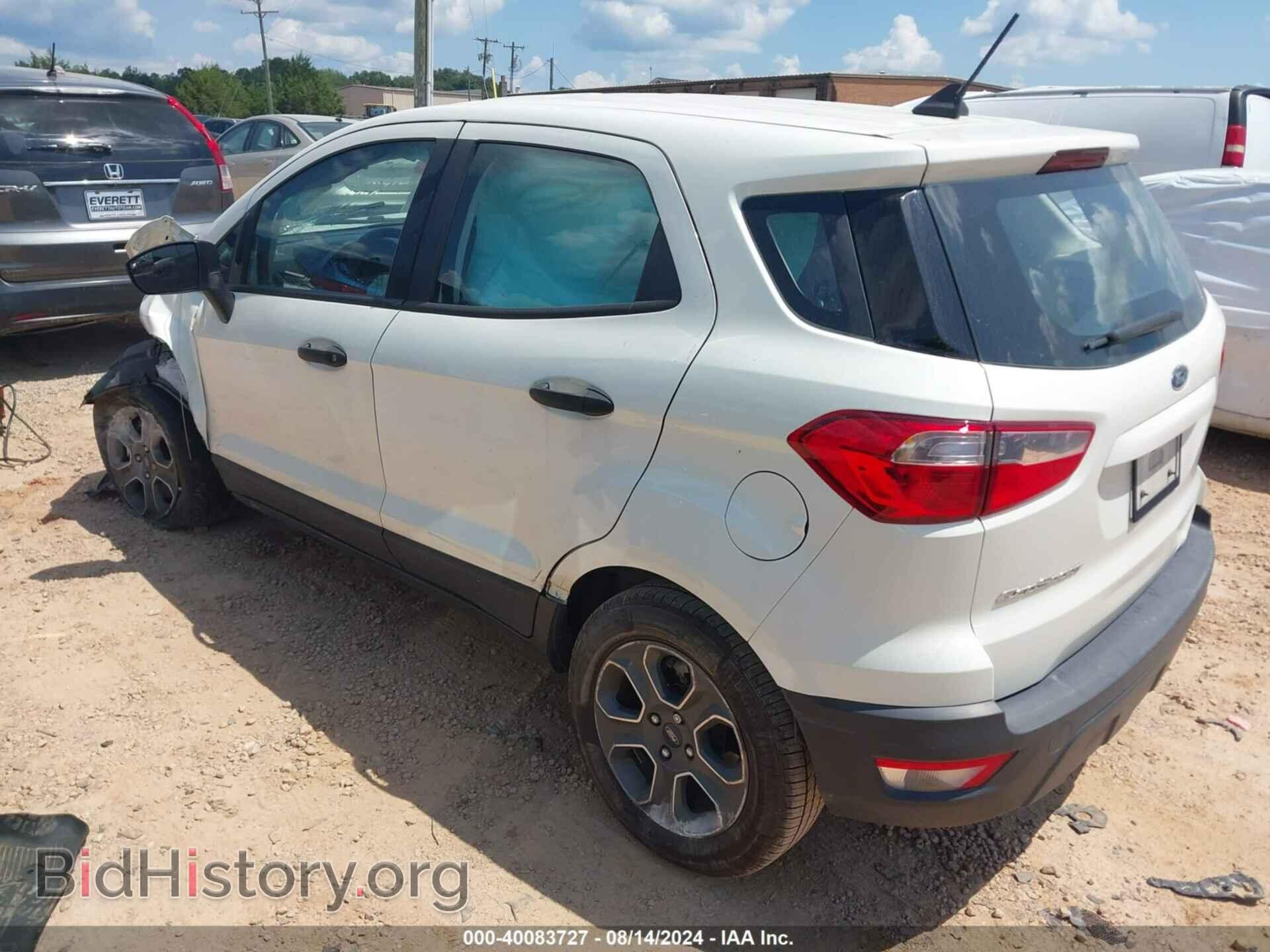 2021 FORD ECOSPORT - VIN: MAJ3S2FE8MC447255 - Фото 3