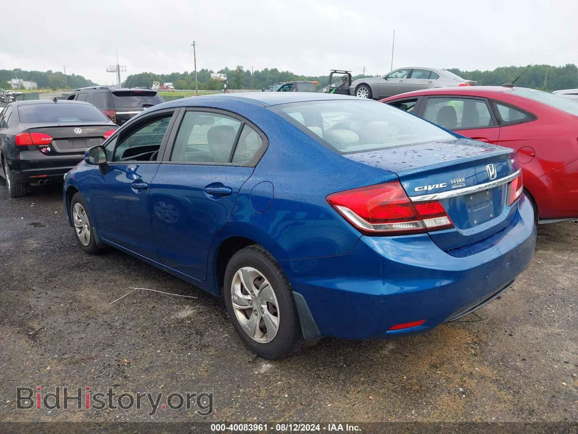2013 HONDA CIVIC - VIN: 2HGFB2F57DH587190 - Фото 3