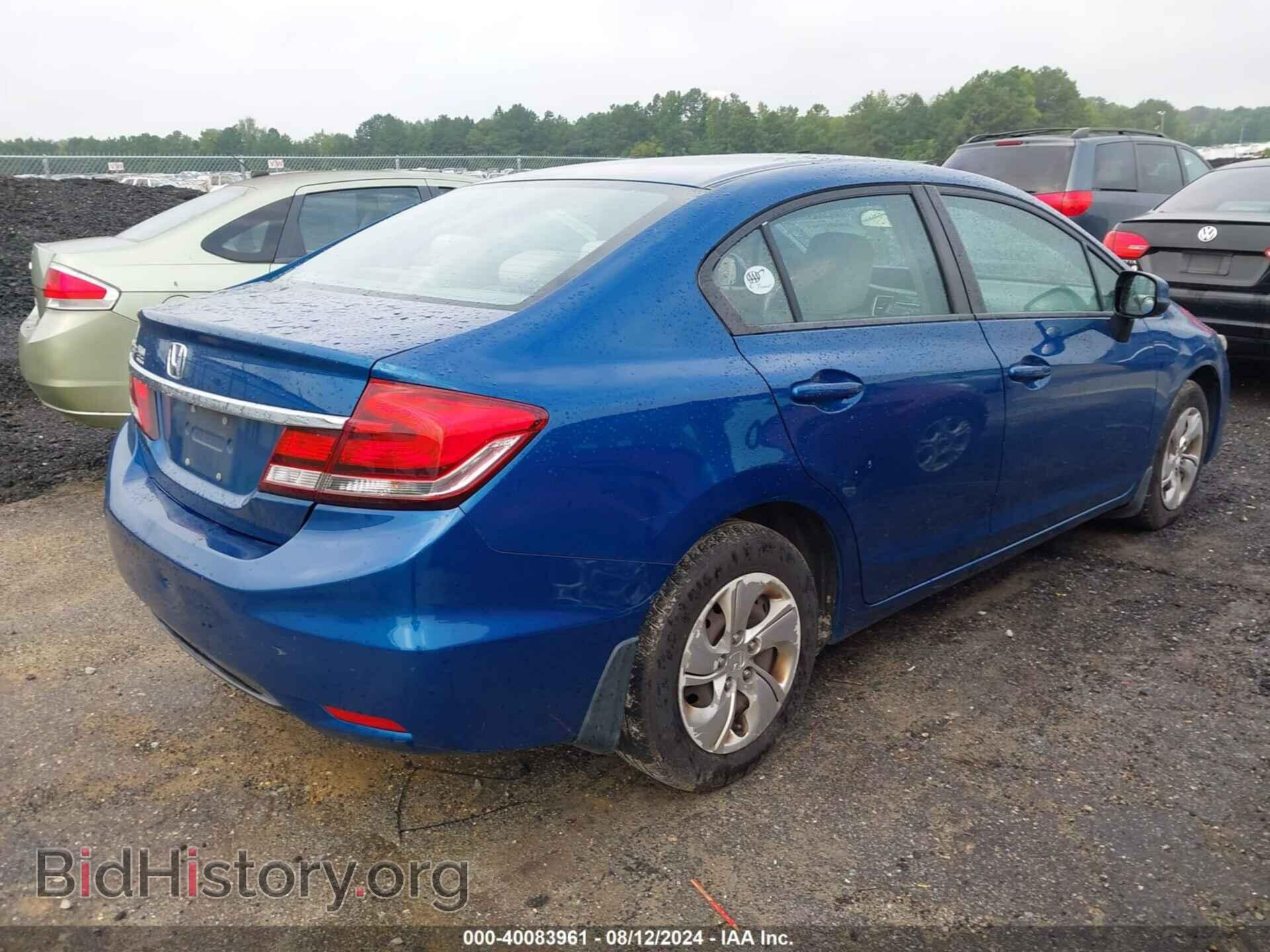 2013 HONDA CIVIC - VIN: 2HGFB2F57DH587190 - Фото 4