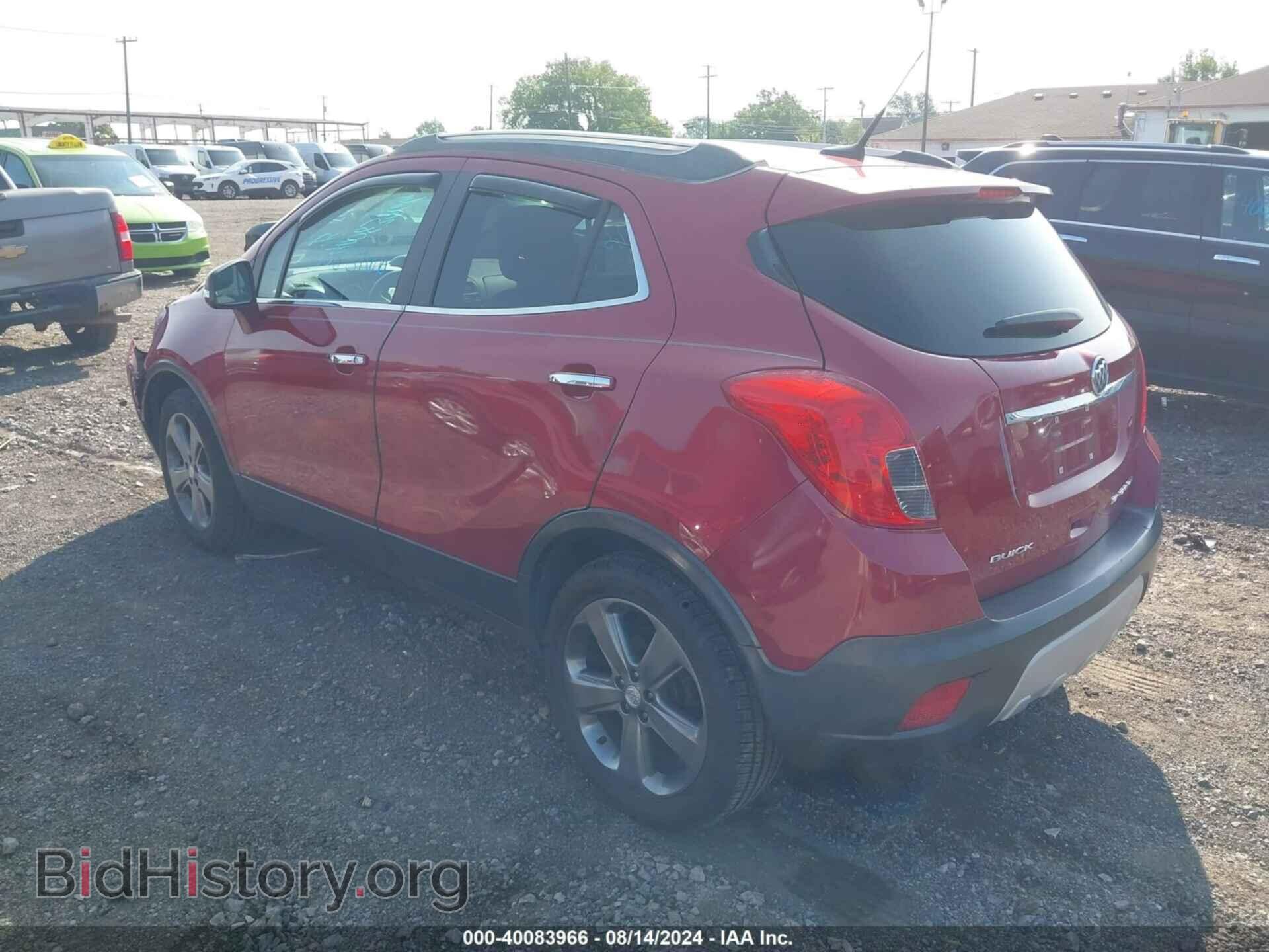 2014 BUICK ENCORE - VIN: KL4CJBSB9EB765668 - Фото 3
