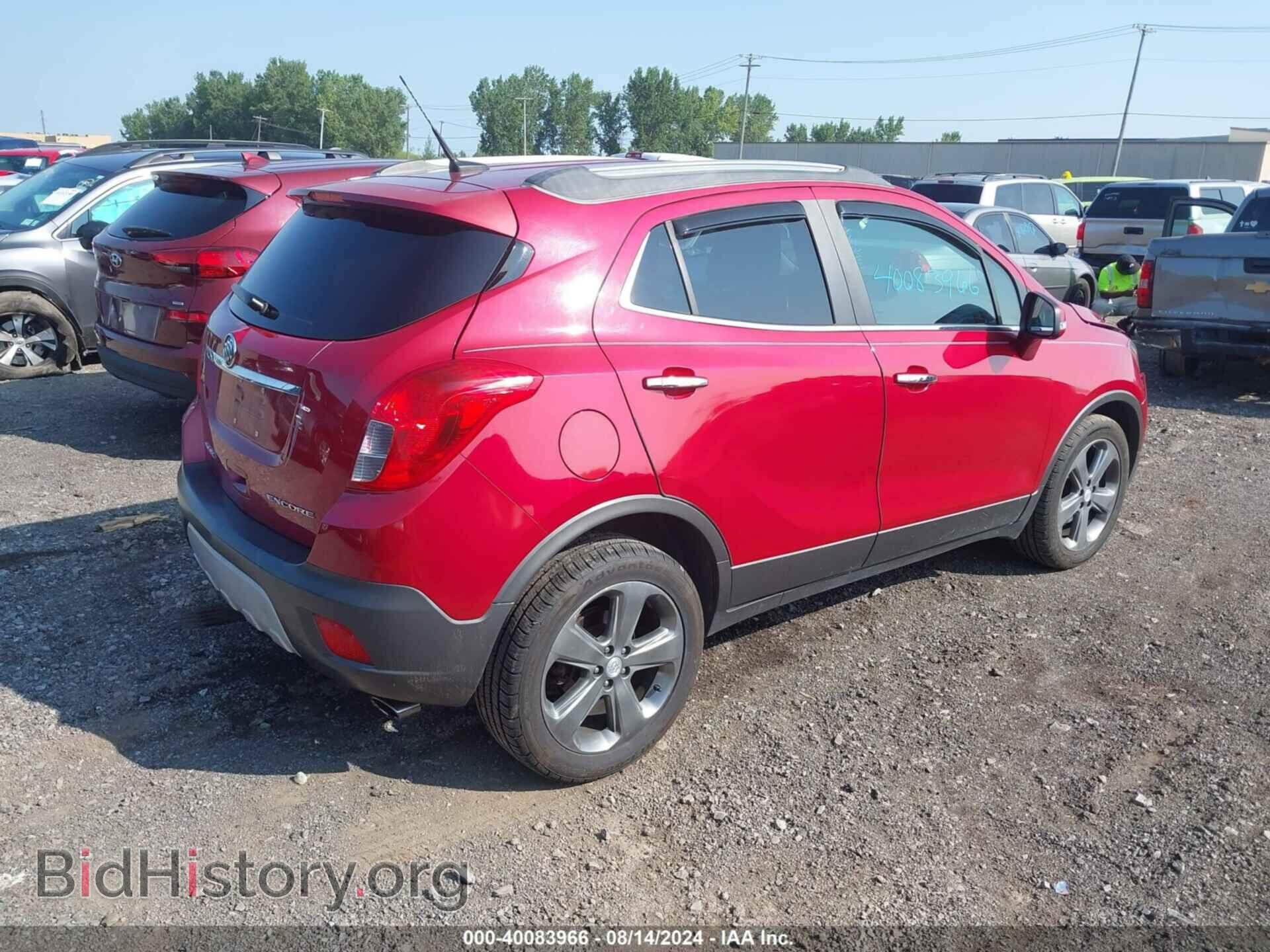 2014 BUICK ENCORE - VIN: KL4CJBSB9EB765668 - Фото 4