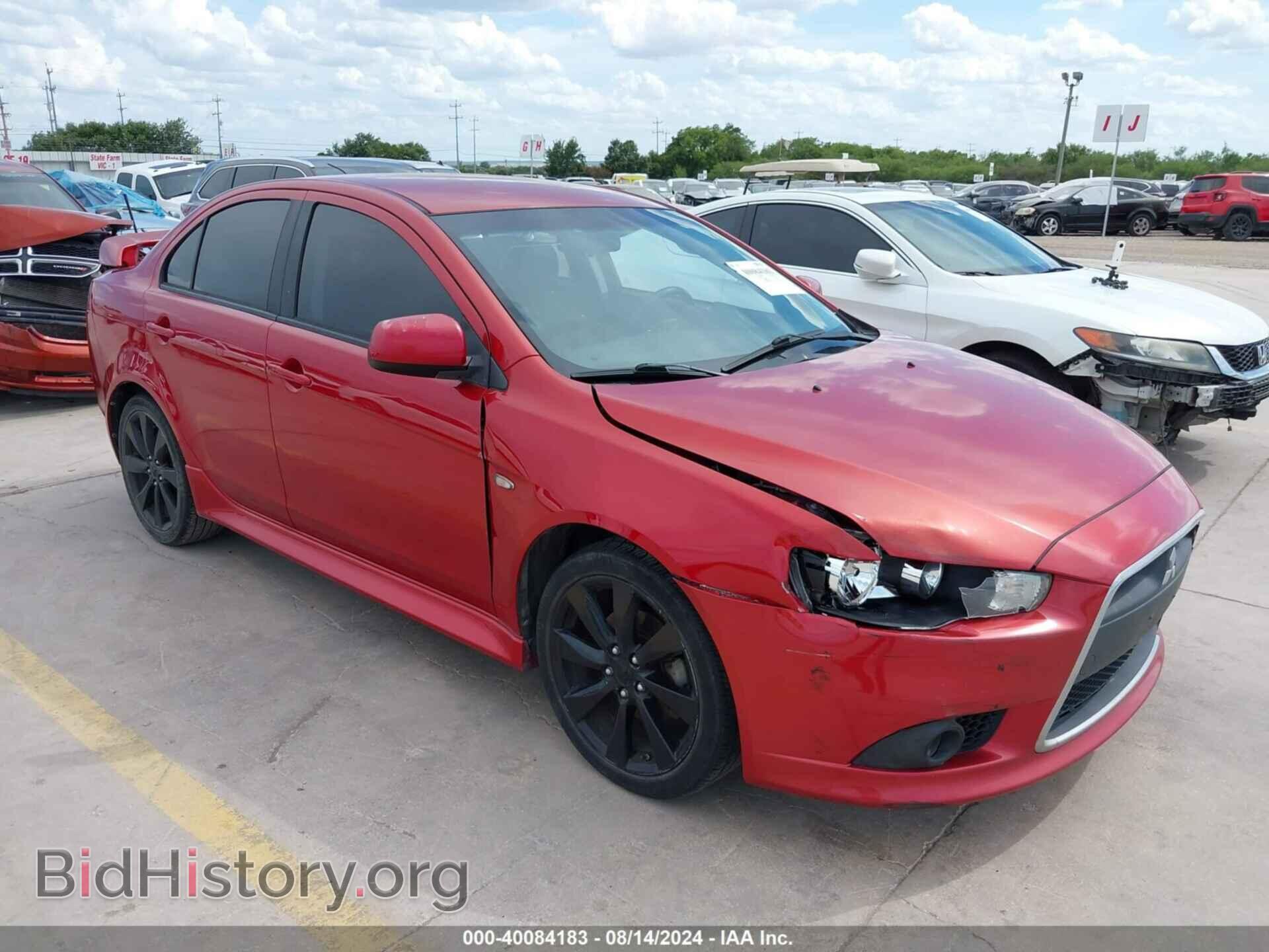 Photo JA32U8FW9DU006495 - MITSUBISHI LANCER 2013